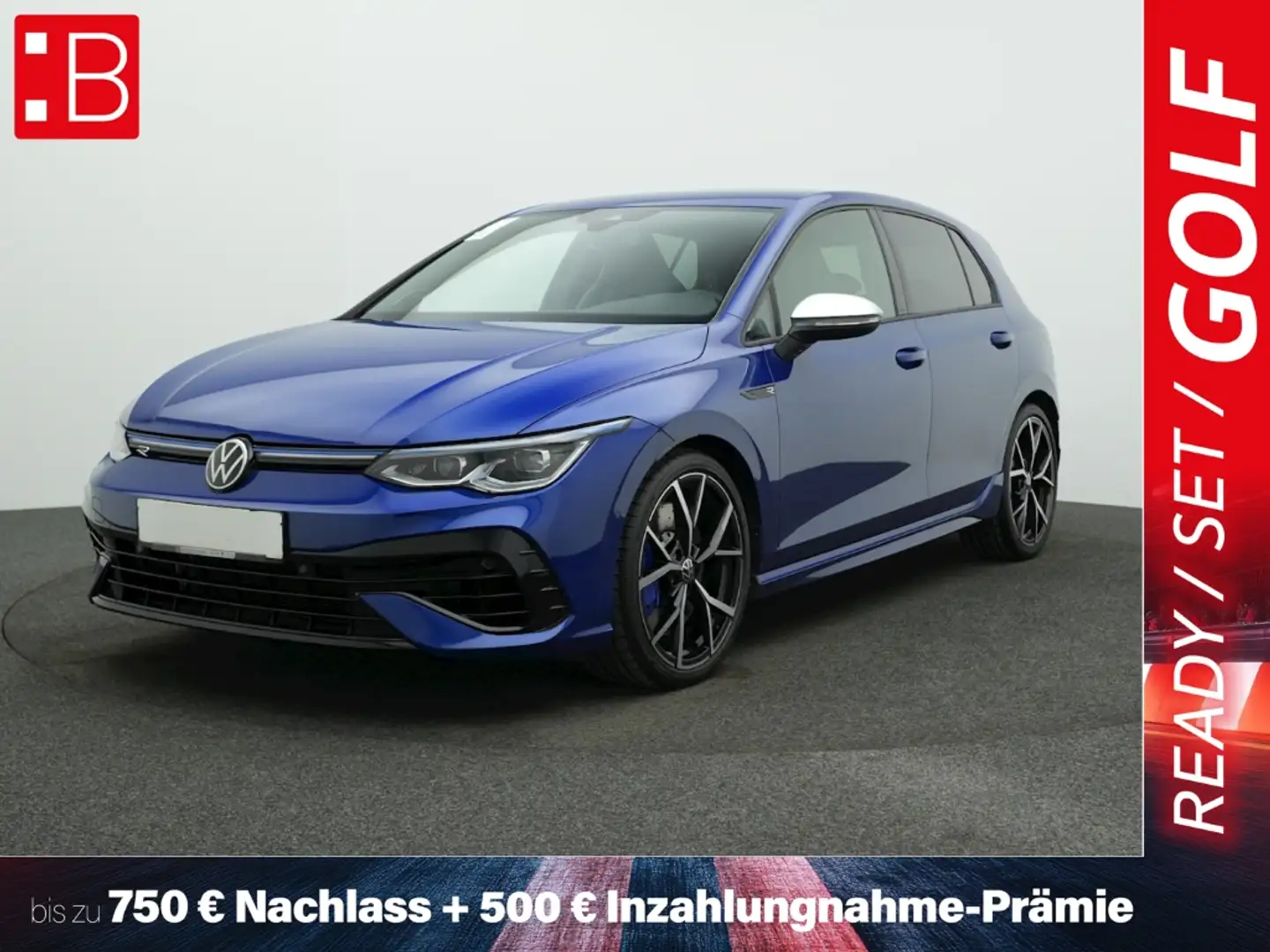 Volkswagen Golf R 8 2.0 TSI DSG 4Mo. IQ.LIGHT H&K DCC ACC ALU19 Azul - 1