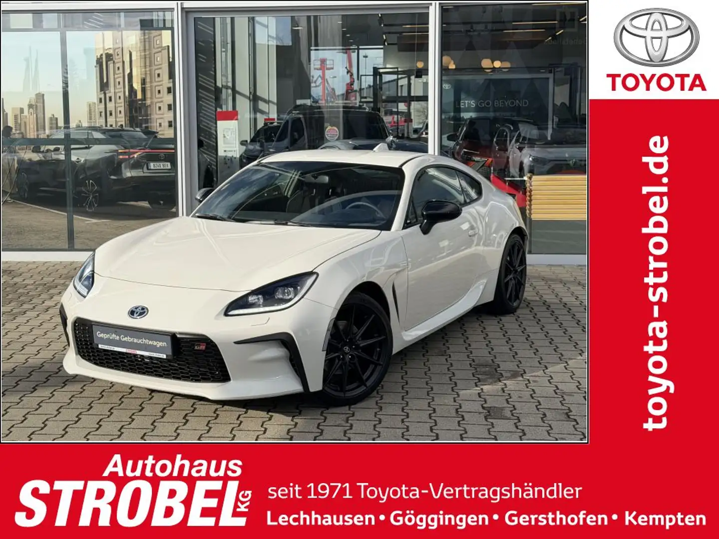 Toyota GR86 GR86 Coupe 2,4L 235 PS 6-Gang *Neuwagenzustand!* Weiß - 1