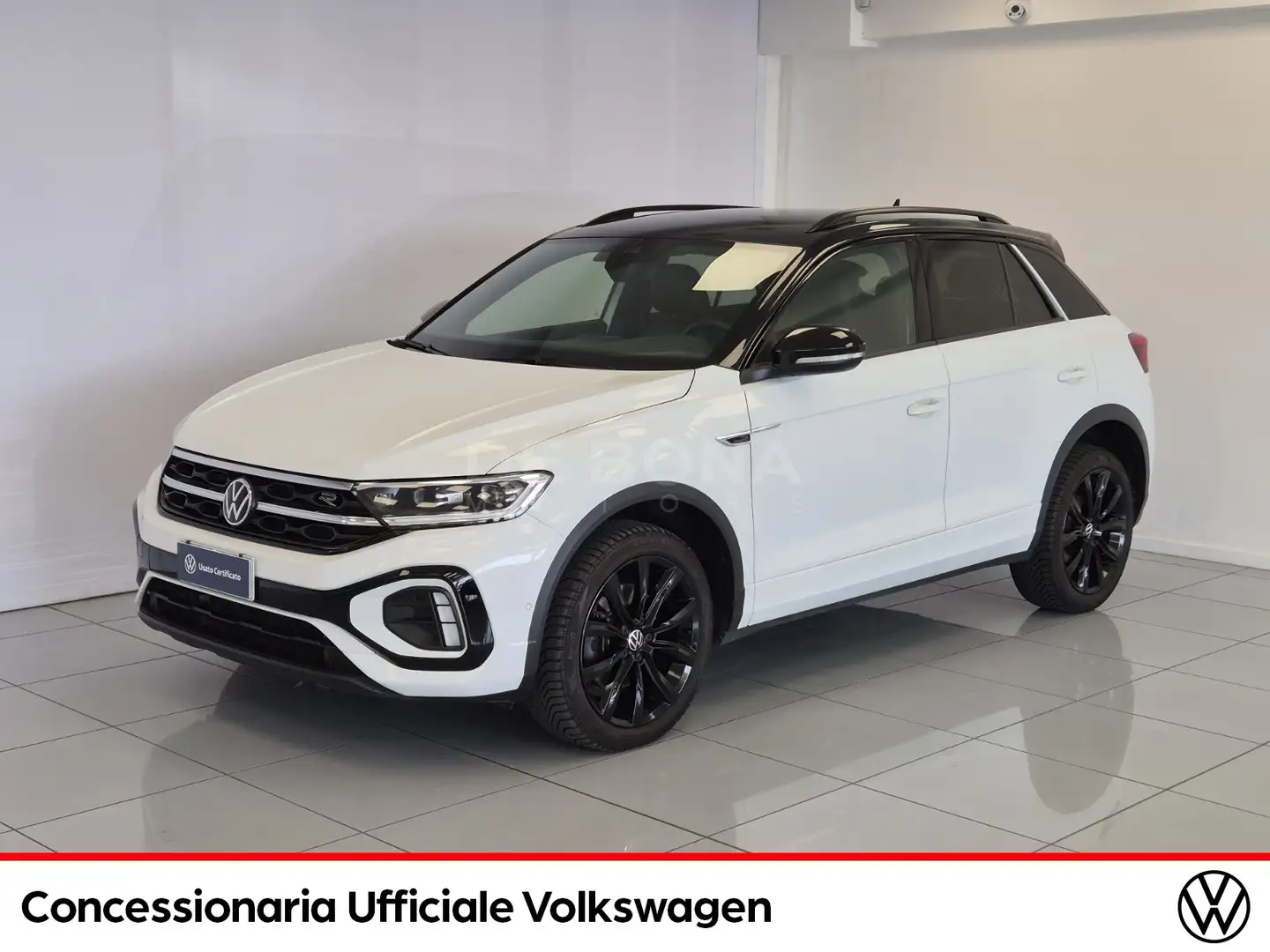 Volkswagen T-Roc 2.0 tdi r-line 150cv dsg Weiß - 1