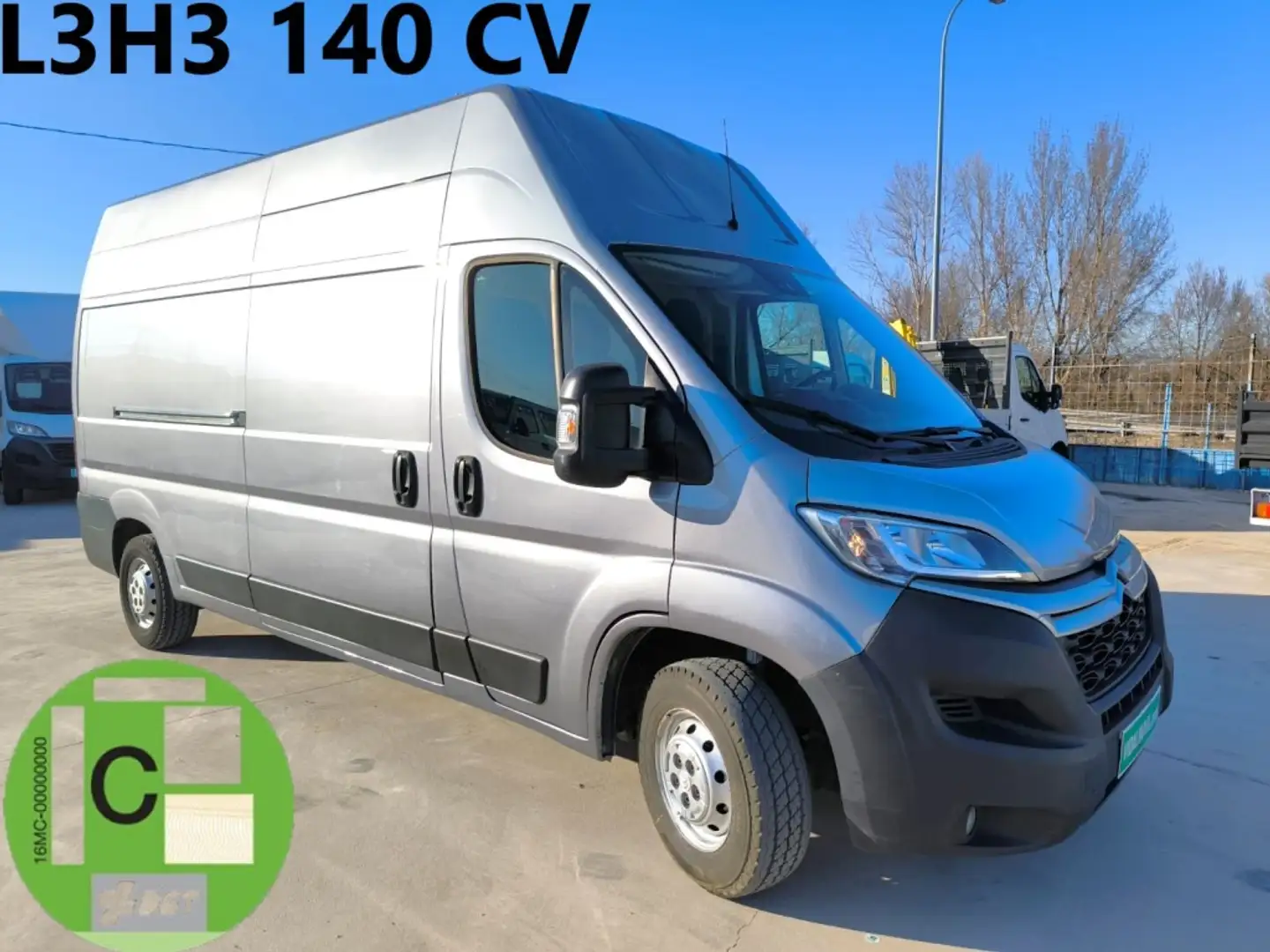 Citroen Jumper Fg. 2.2BlueHDi 35 L3H3 S&S 140 Gris - 1