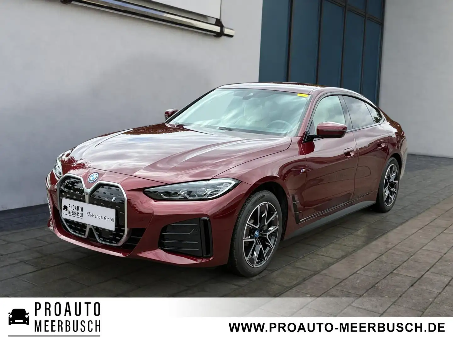 BMW i4 40 M Sport 360°/MMRY/KEYLESS/ACC/HIFI/HEADUP Rot - 1