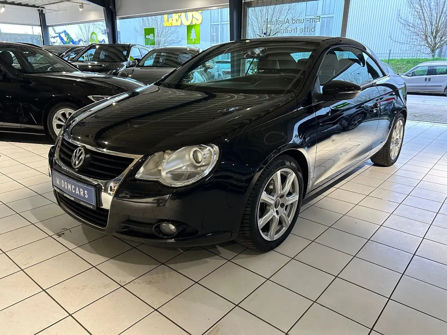 Volkswagen Eos 1.4/LEDER/KLIMAAUTOMATIK/NAVI/ALU/SITZHEIZUNG Schwarz - 2