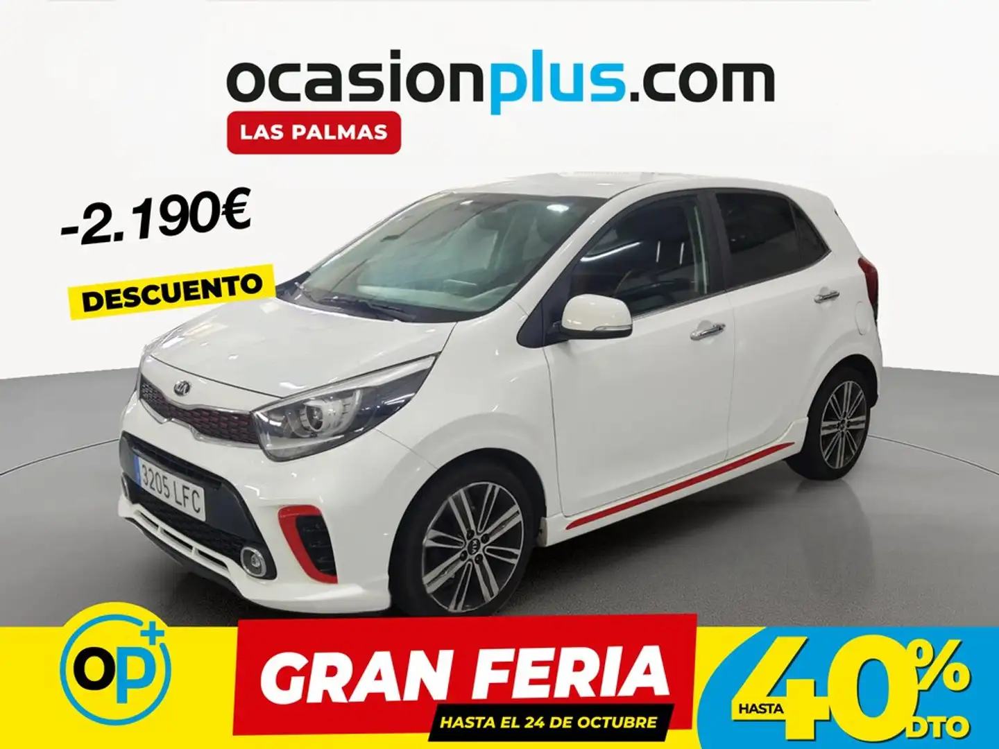 Kia Picanto 1.0 T-GDi Eco-Dynamics GT-Line Blanco - 1