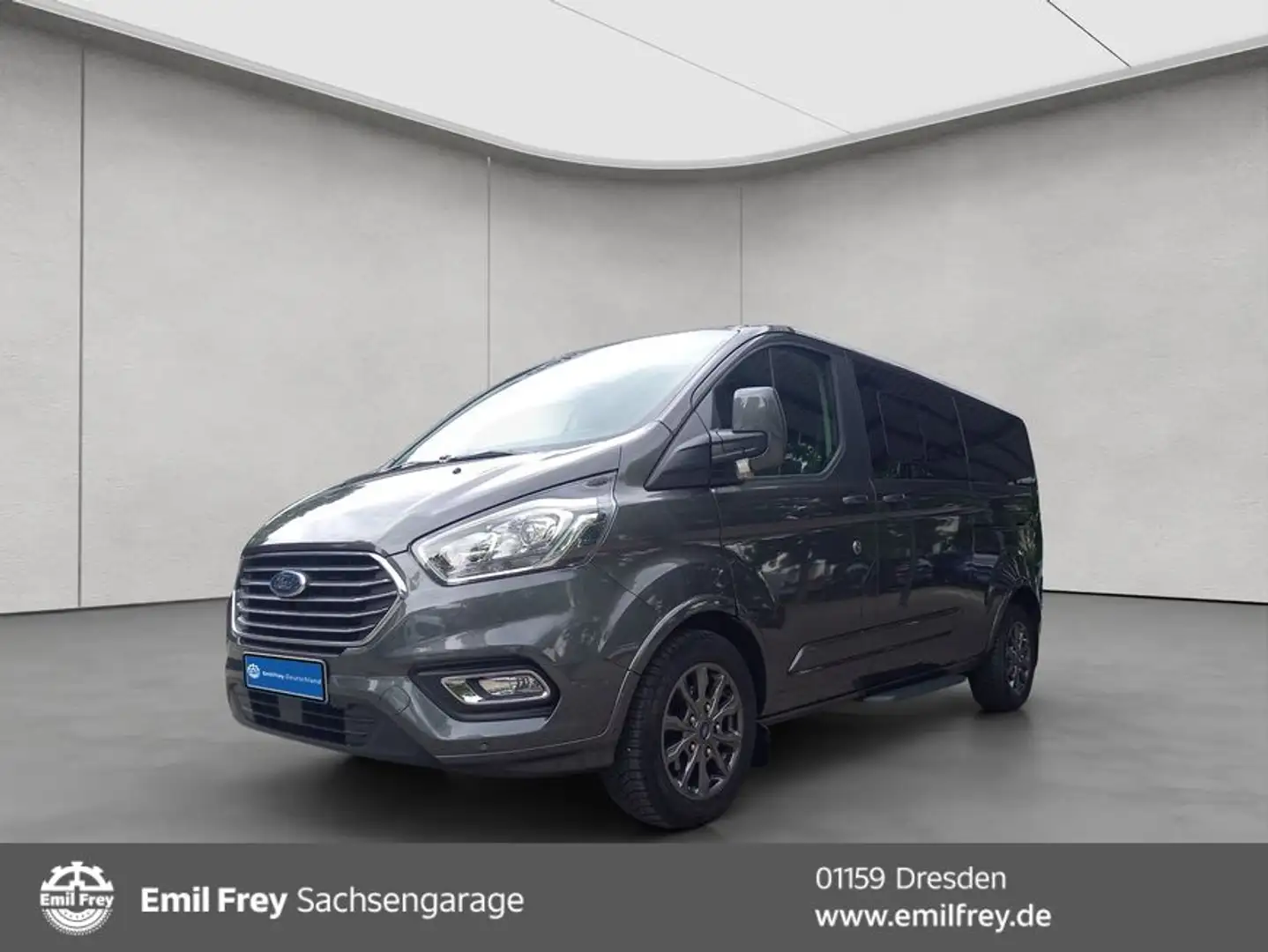 Ford Tourneo Custom 320 L2H1 VA Titanium Standhzg. AHZV Grau - 1