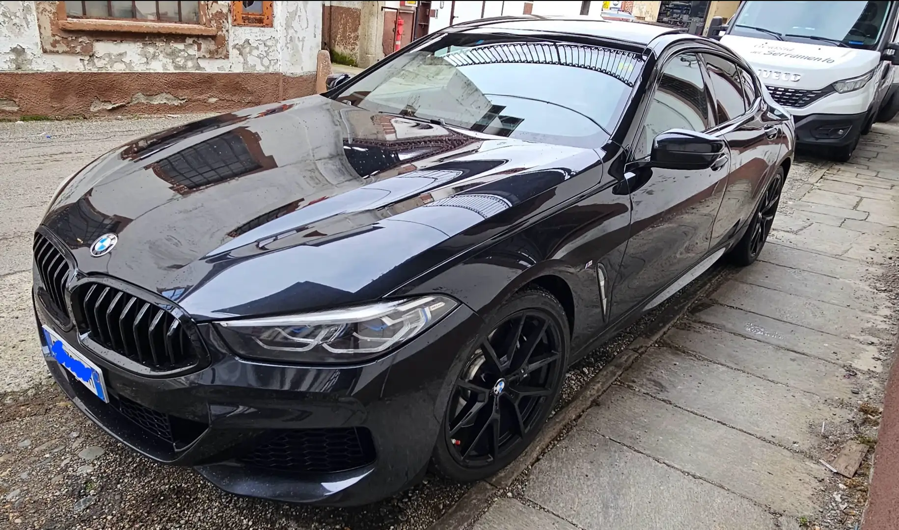 BMW 840 Serie 8 840d Gran Coupe xdrive Composition Msport Nero - 2
