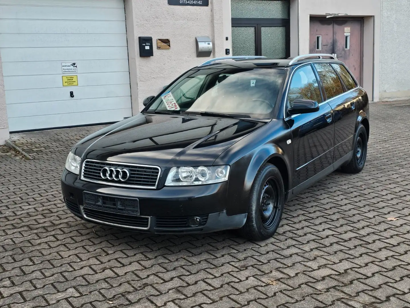 Audi A4 1.9TDI 74kW Avant 3. HAND KEIN TÜV Schwarz - 2