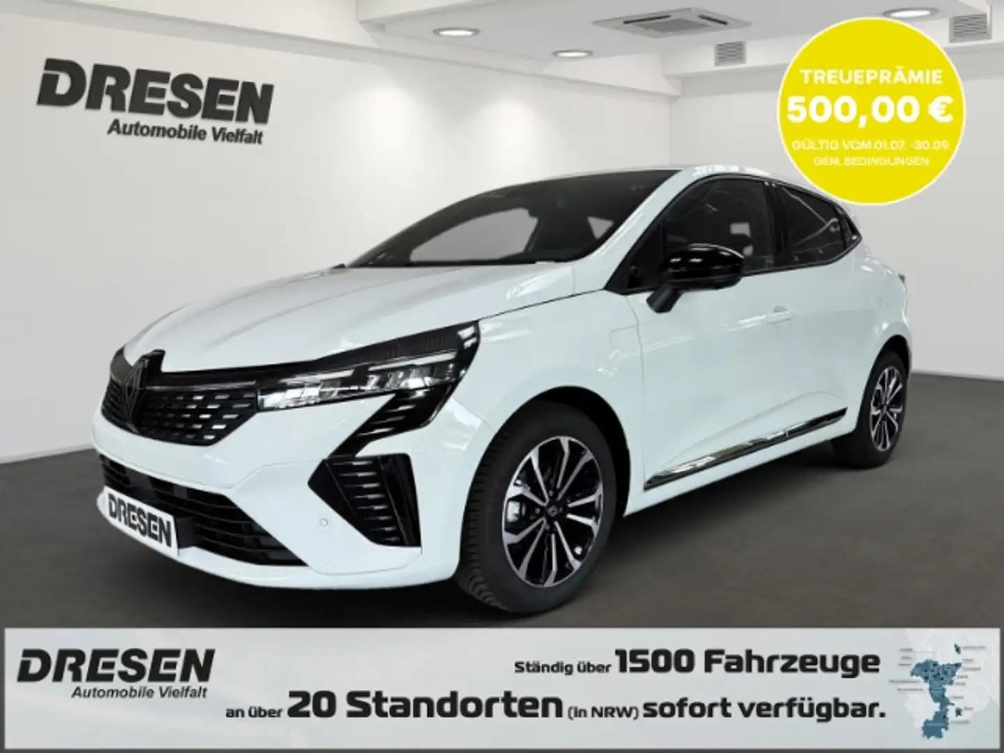 Renault Clio Techno TCe 90 *Kamera*Navi*Tempopilot*Keyless*LED* Weiß - 1