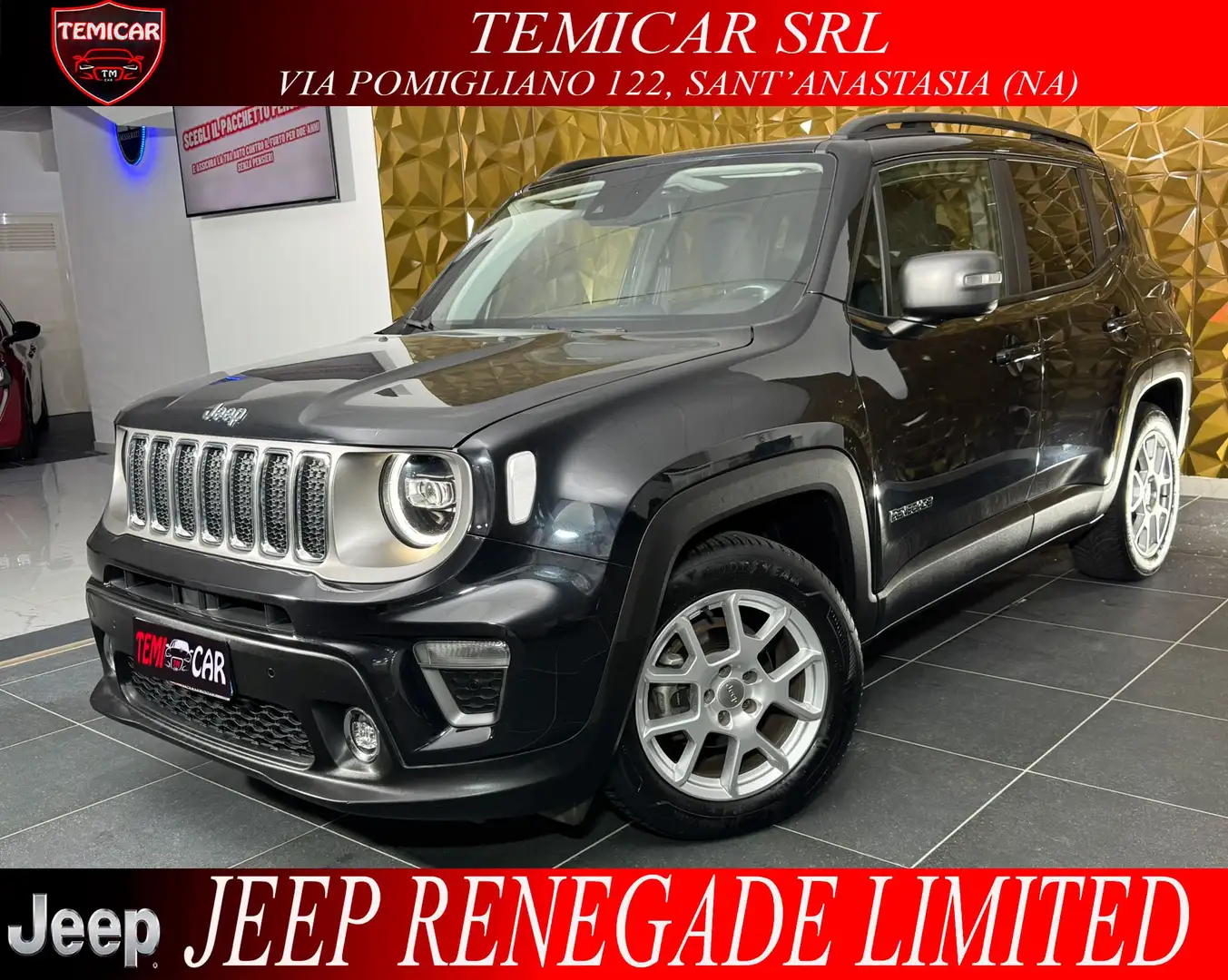 Jeep Renegade 1.6 mjt Limited 2wd 130cv Negro - 1