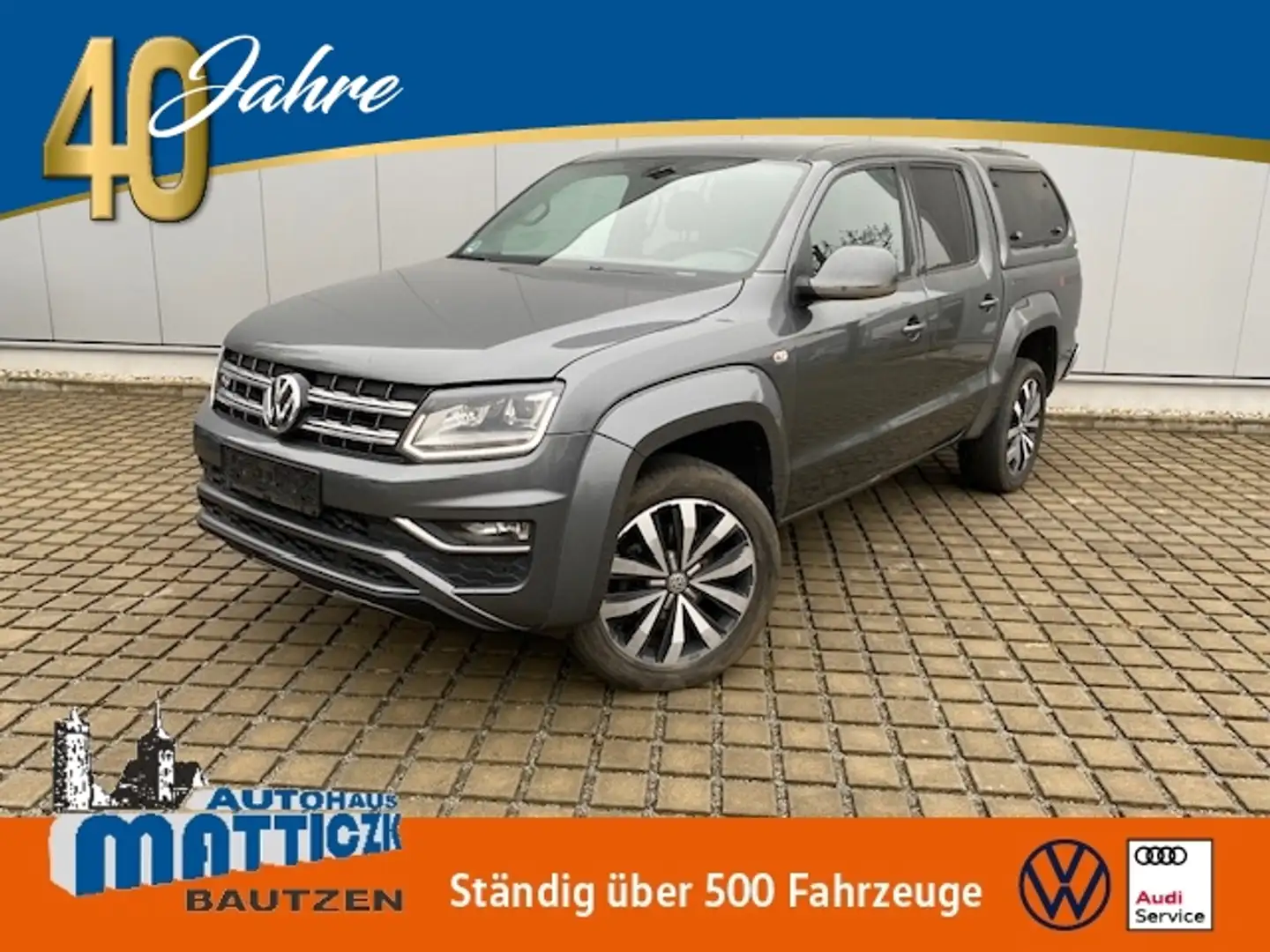 Volkswagen Amarok 3.0 TDI 258 PS 4M Autom. Aventura HARDTOP/AHK/STA Grau - 1