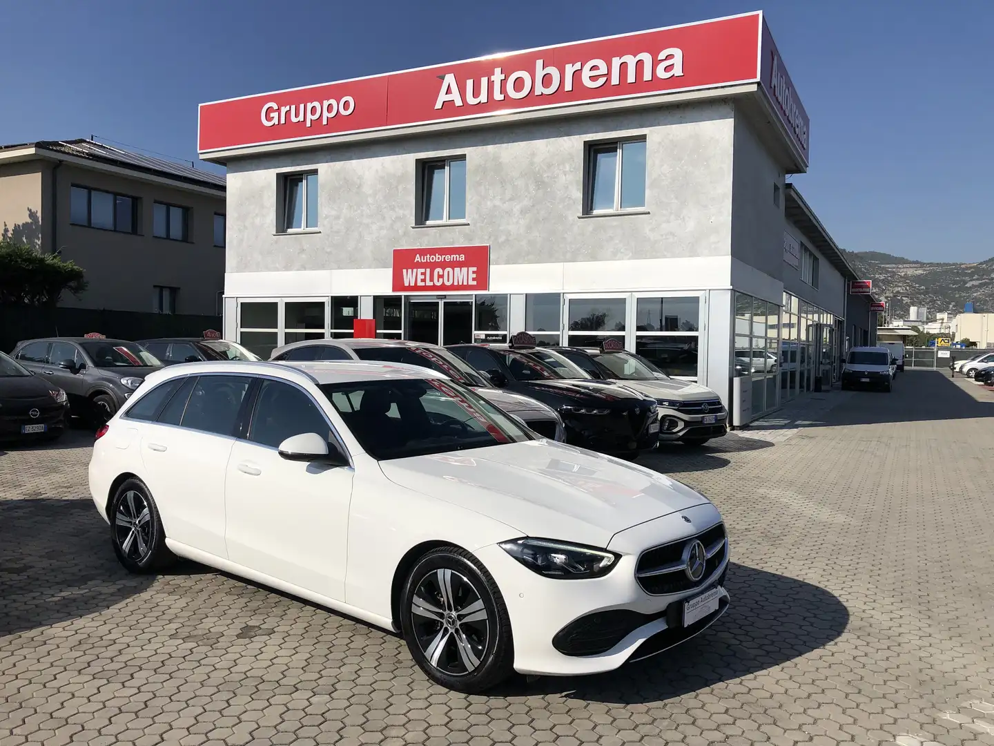 Mercedes-Benz C 220 Classe C-S206 SW 2021 SW d mhev Business auto Blanco - 1