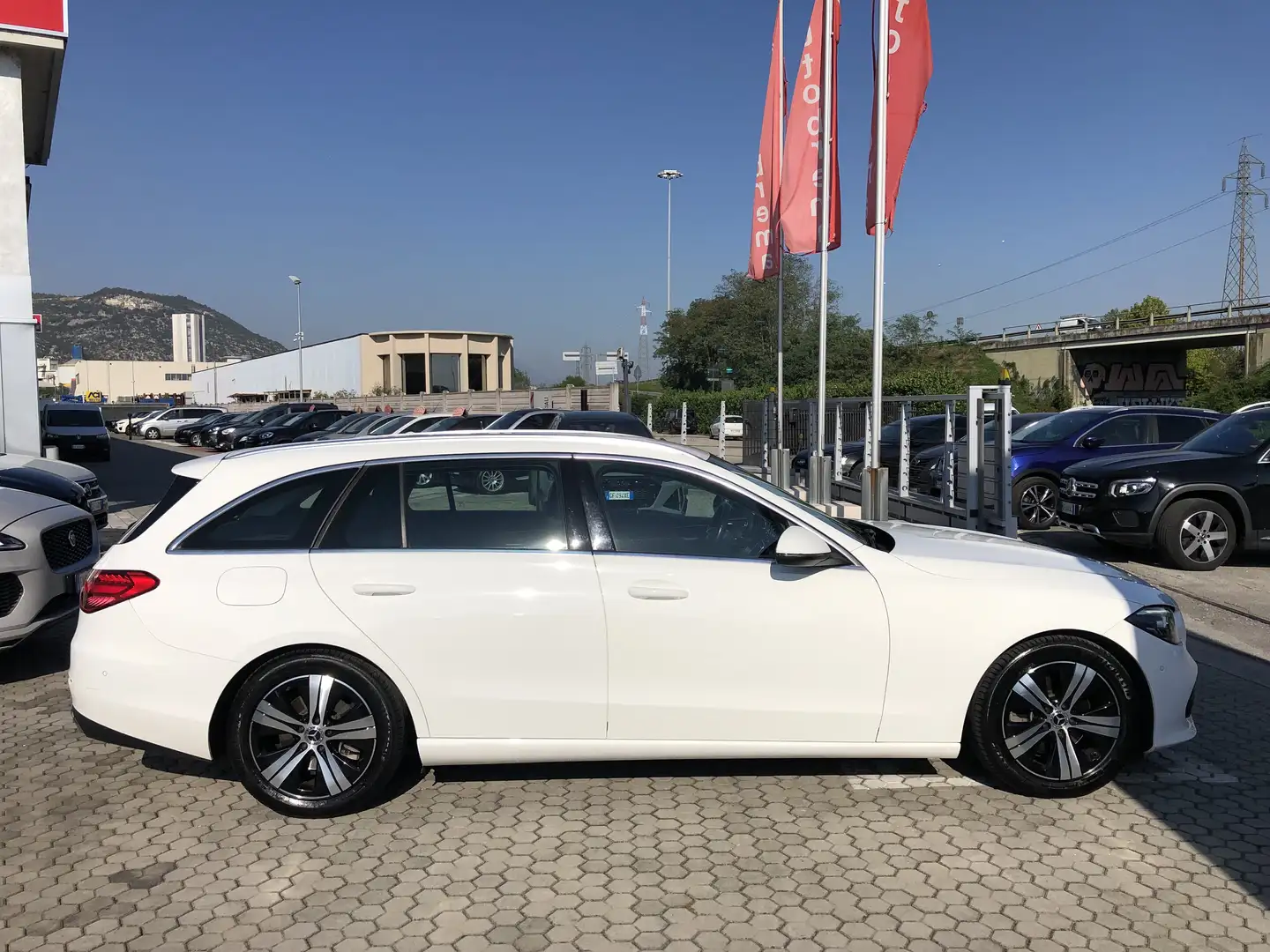 Mercedes-Benz C 220 Classe C-S206 SW 2021 SW d mhev Business auto Weiß - 2