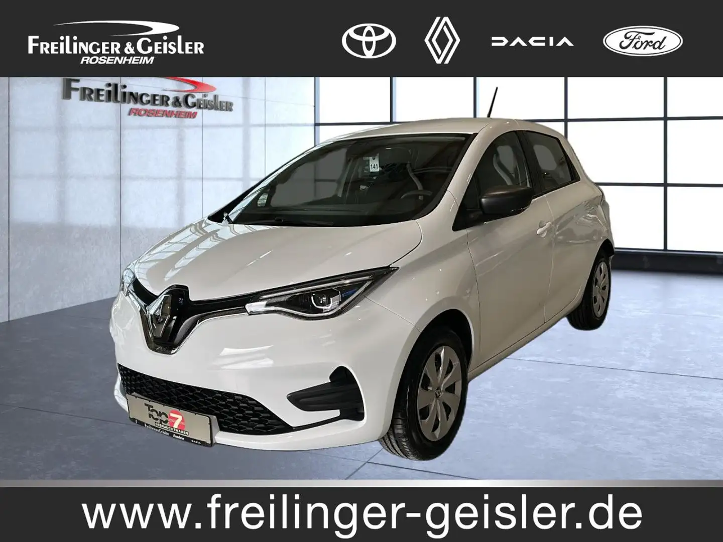 Renault ZOE Life Bluetooth LED Klima el. Fenster Weiß - 1