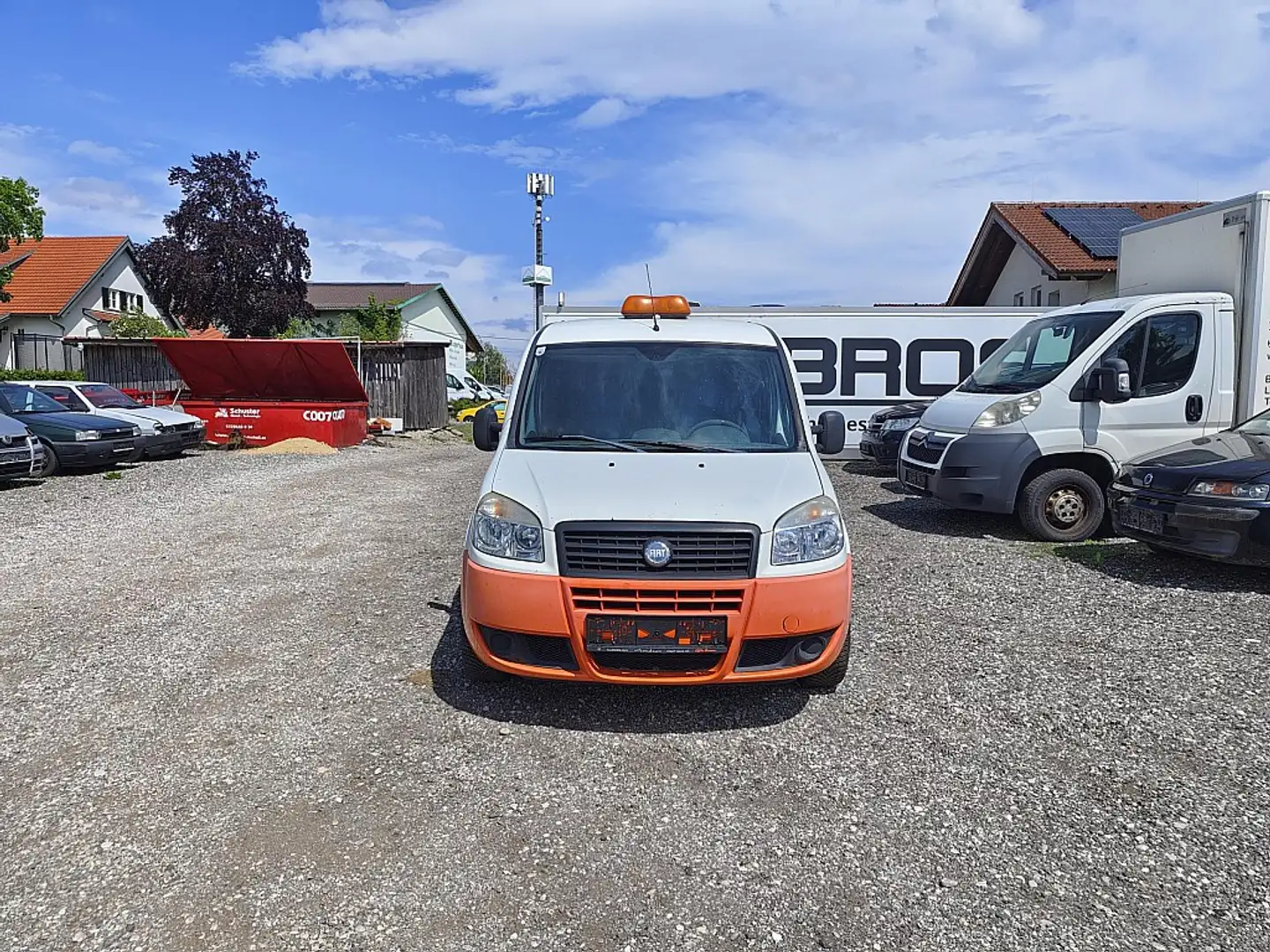 Fiat Doblo Doblo 1,3 JTD Kastenwagen EXPORT Drehlicht, Regal Weiß - 2