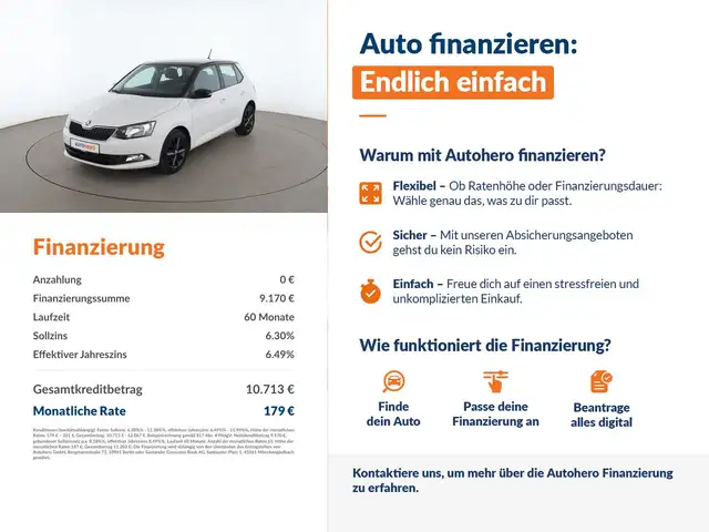 Skoda Fabia view 2