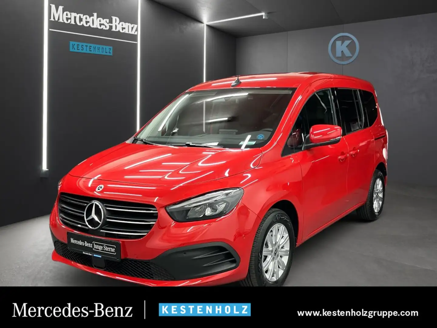 Mercedes-Benz T-Class T 180 PROGRESSIVE Standard LED Keyl-GO Kamera PTS Rosso - 1
