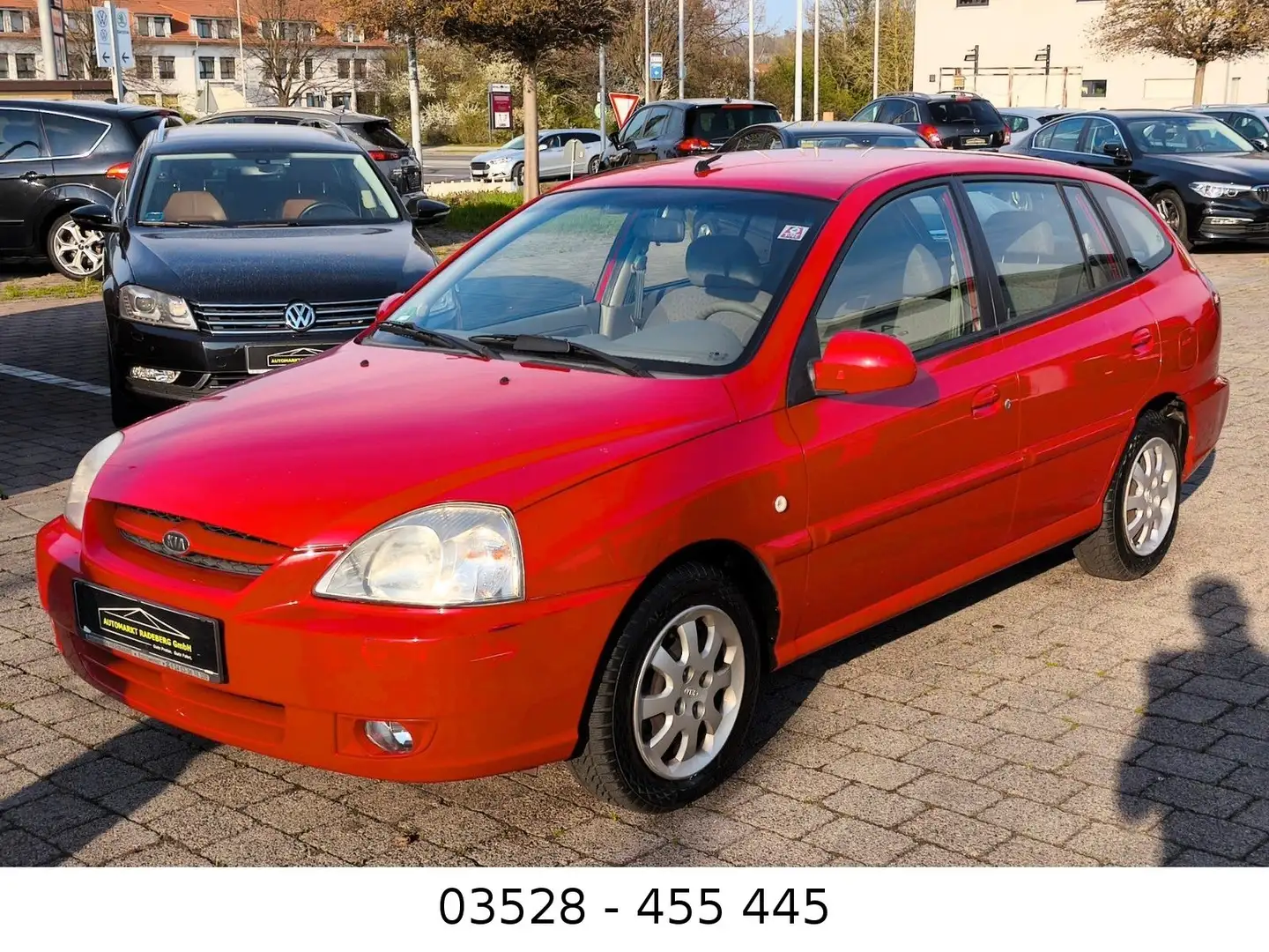 Kia Rio LS Kombi, 2.Hd, erst 77,5 Tkm, Insp+TÜV neu Rojo - 1