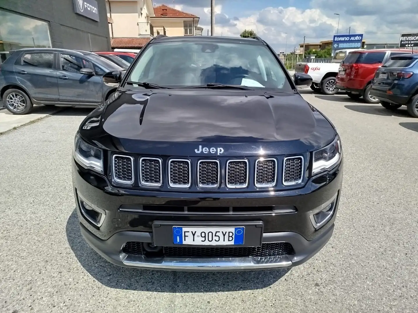 Jeep Compass 2.0 Multijet II aut. 4WD Limited PELLE + TETTO PA Nero - 2