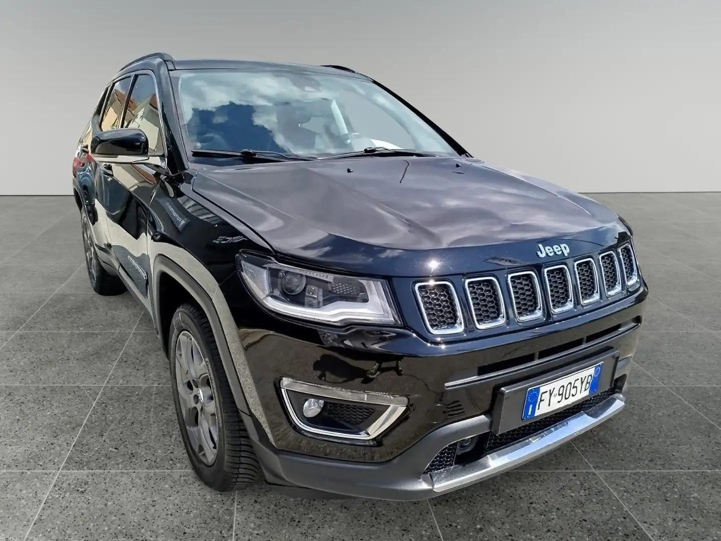 Jeep Compass 2.0 Multijet II aut. 4WD Limited PELLE + TETTO PA Nero - 1