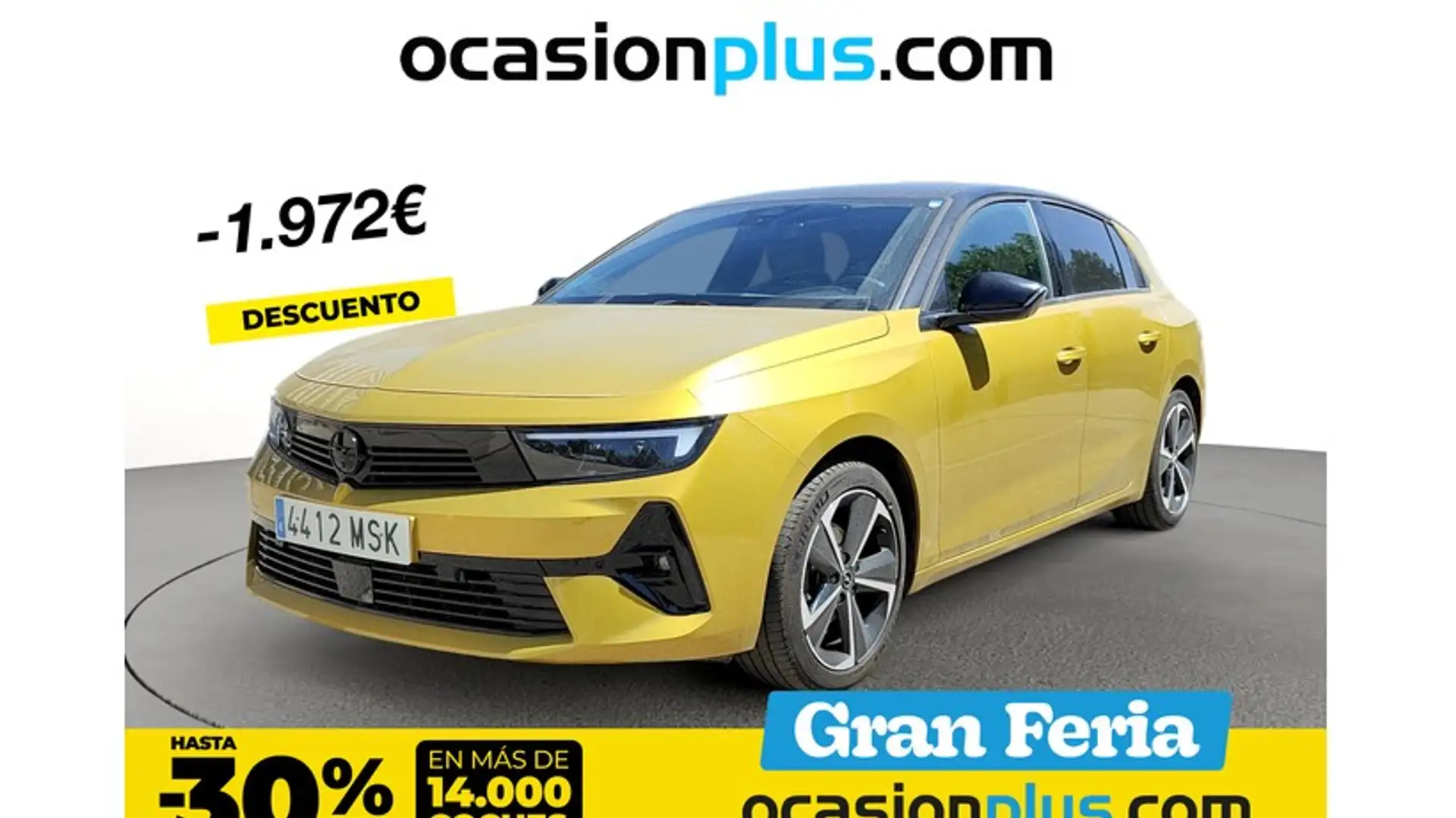 Opel Astra 1.2T XHT S/S GS 130 Jaune - 1