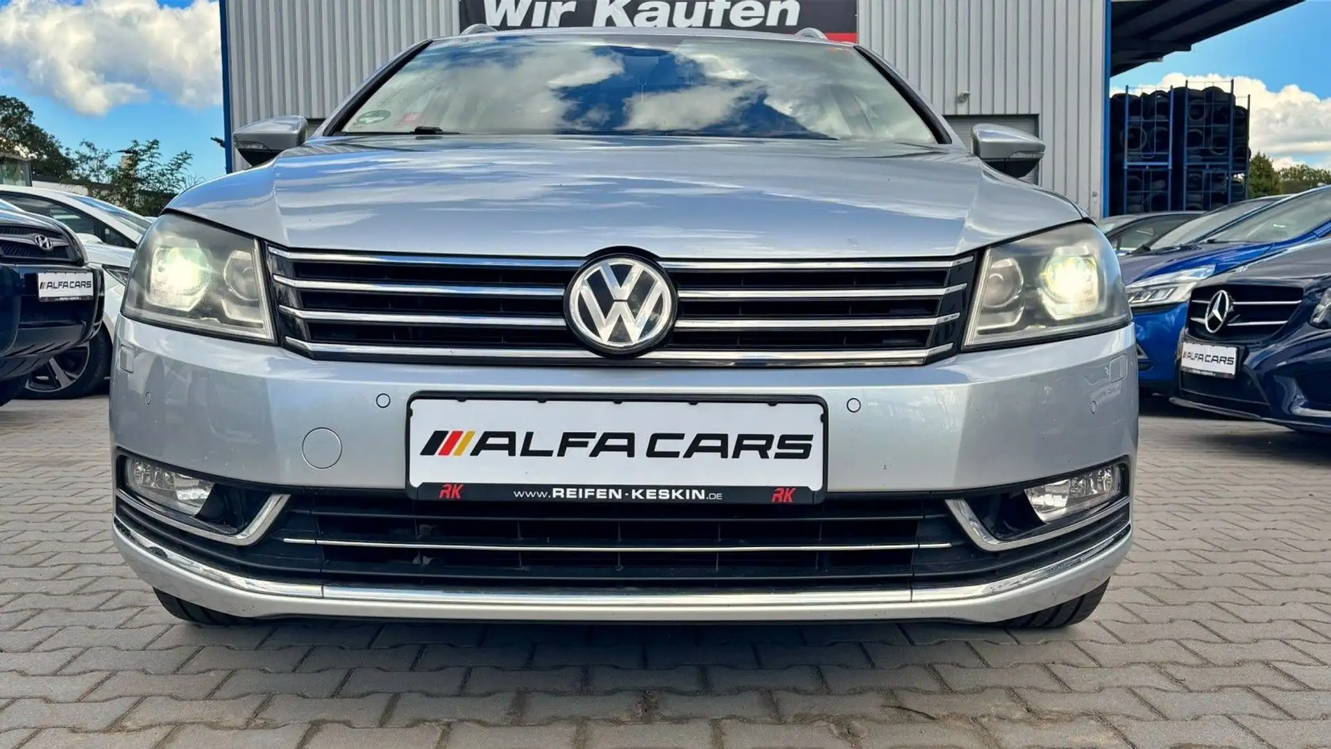 Volkswagen Passat Variant 1.8 TSI DSG/VOLL-SHEFT/SHZ/XENON Argent - 2