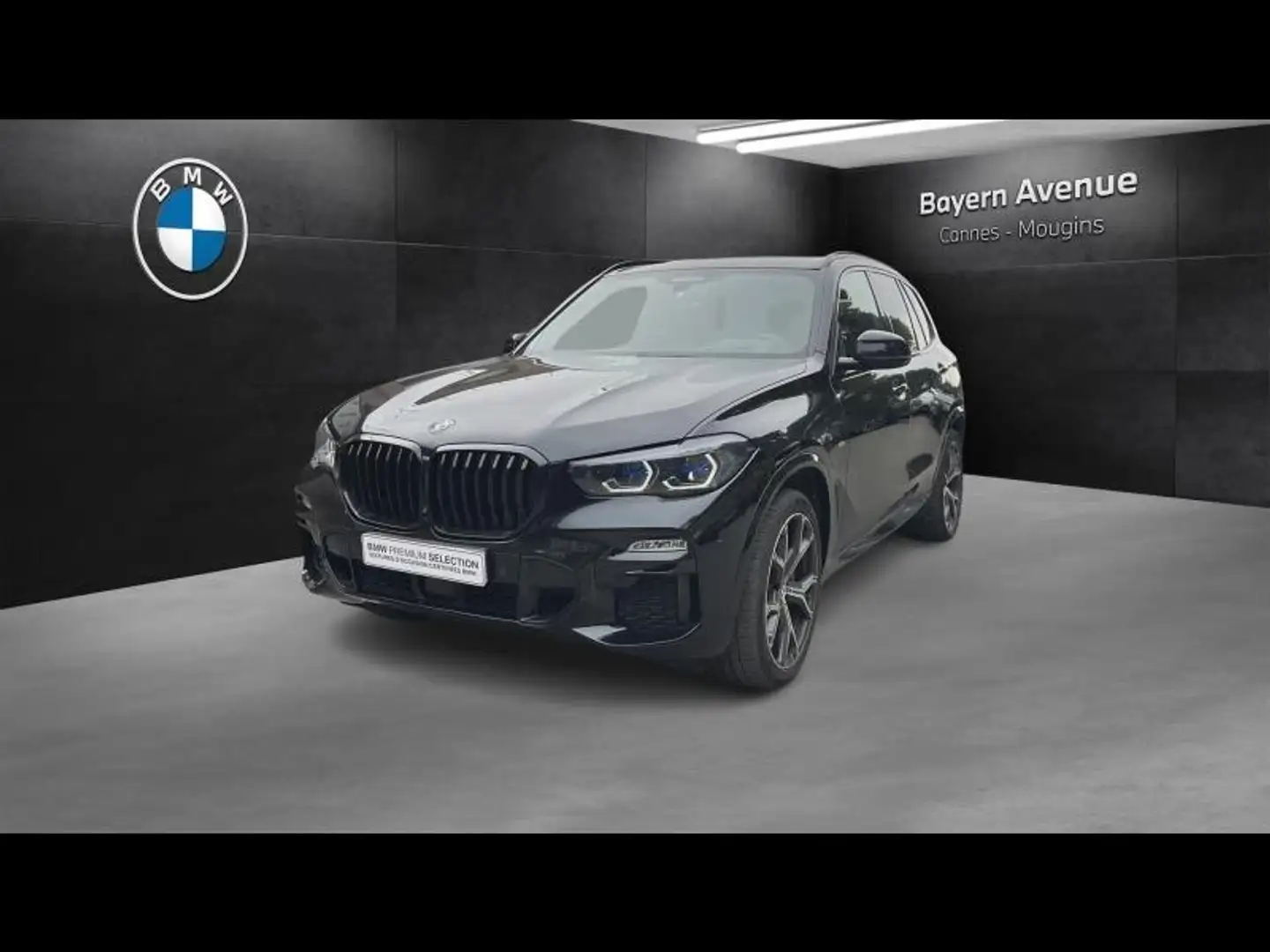 BMW X5 xDrive45e 394ch M Sport 17cv Noir - 1
