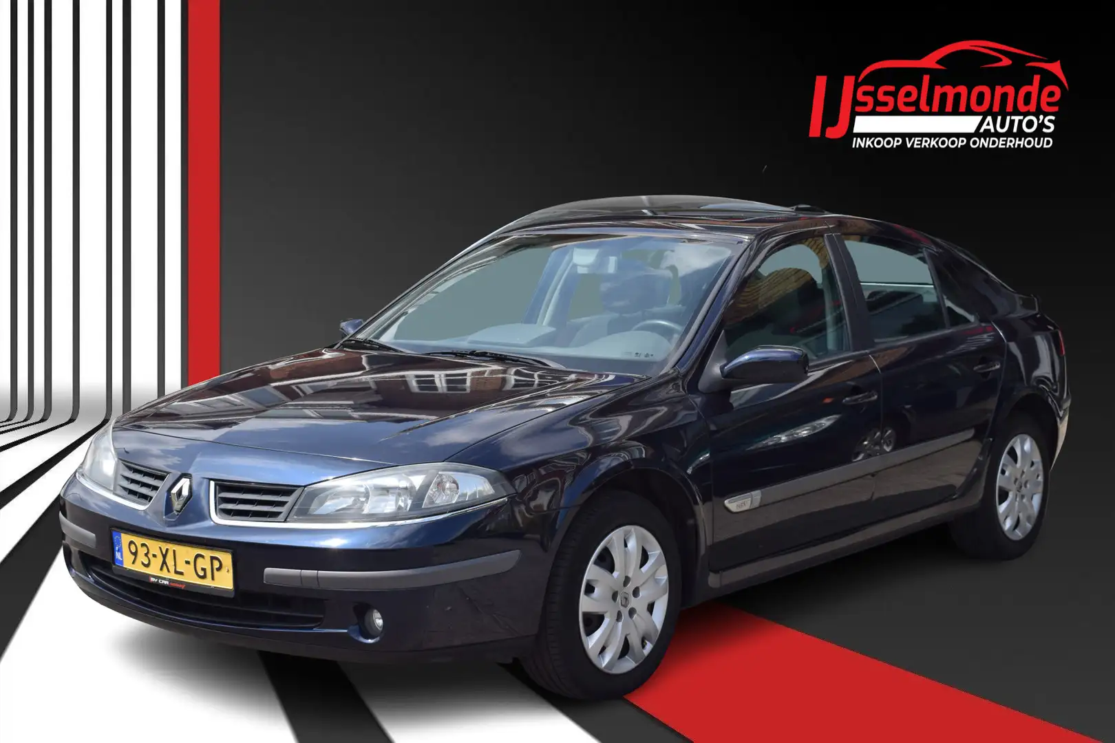 Renault Laguna 1.6-16V Business NAP Airco Open dak Cruise 1ste Ei Blu/Azzurro - 1
