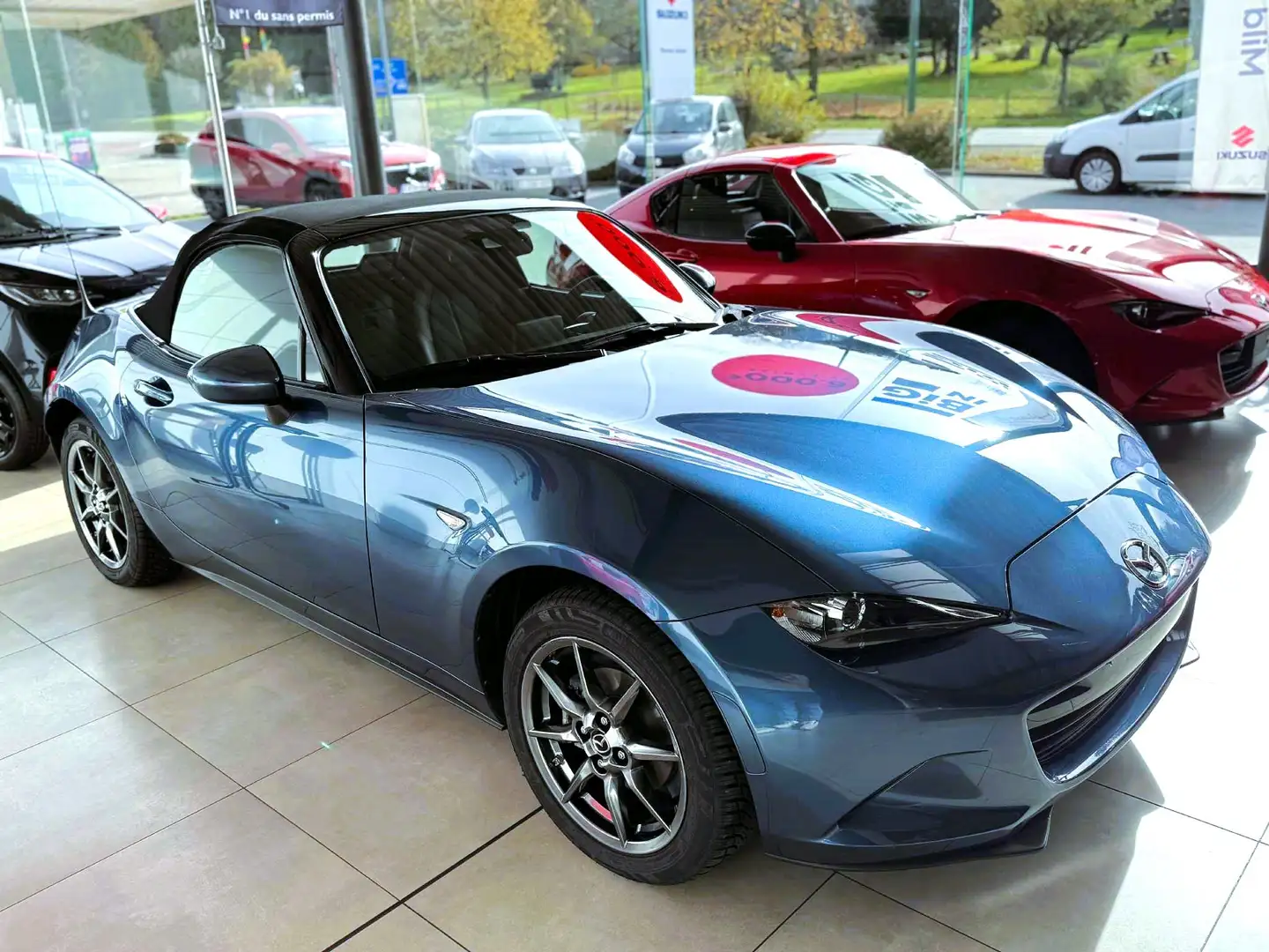Mazda MX-5 MX-5 1.5i Skyactiv-G Skycruise (EU6d-TEMP) Bleu - 2