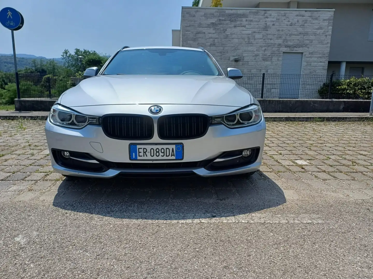 BMW 320 Serie 3 F31 2012 Touring 320d Touring Sport Grigio - 1