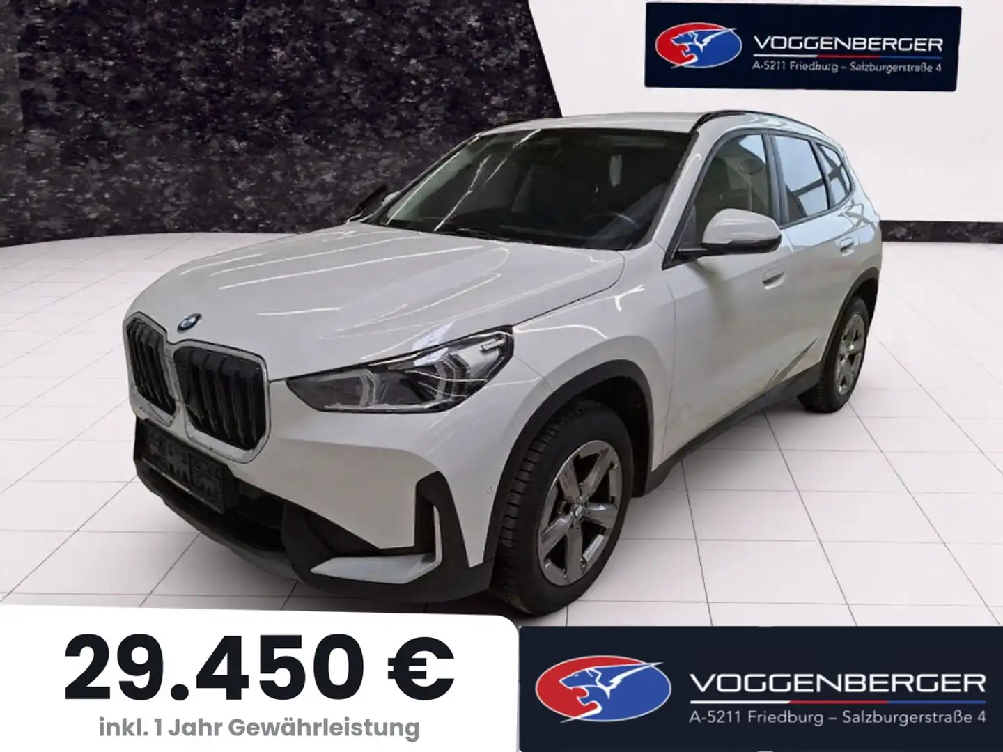 BMW X1 X1 sDrive18d Aut. AHK*SH*LH*Premium Pak... Weiß - 1