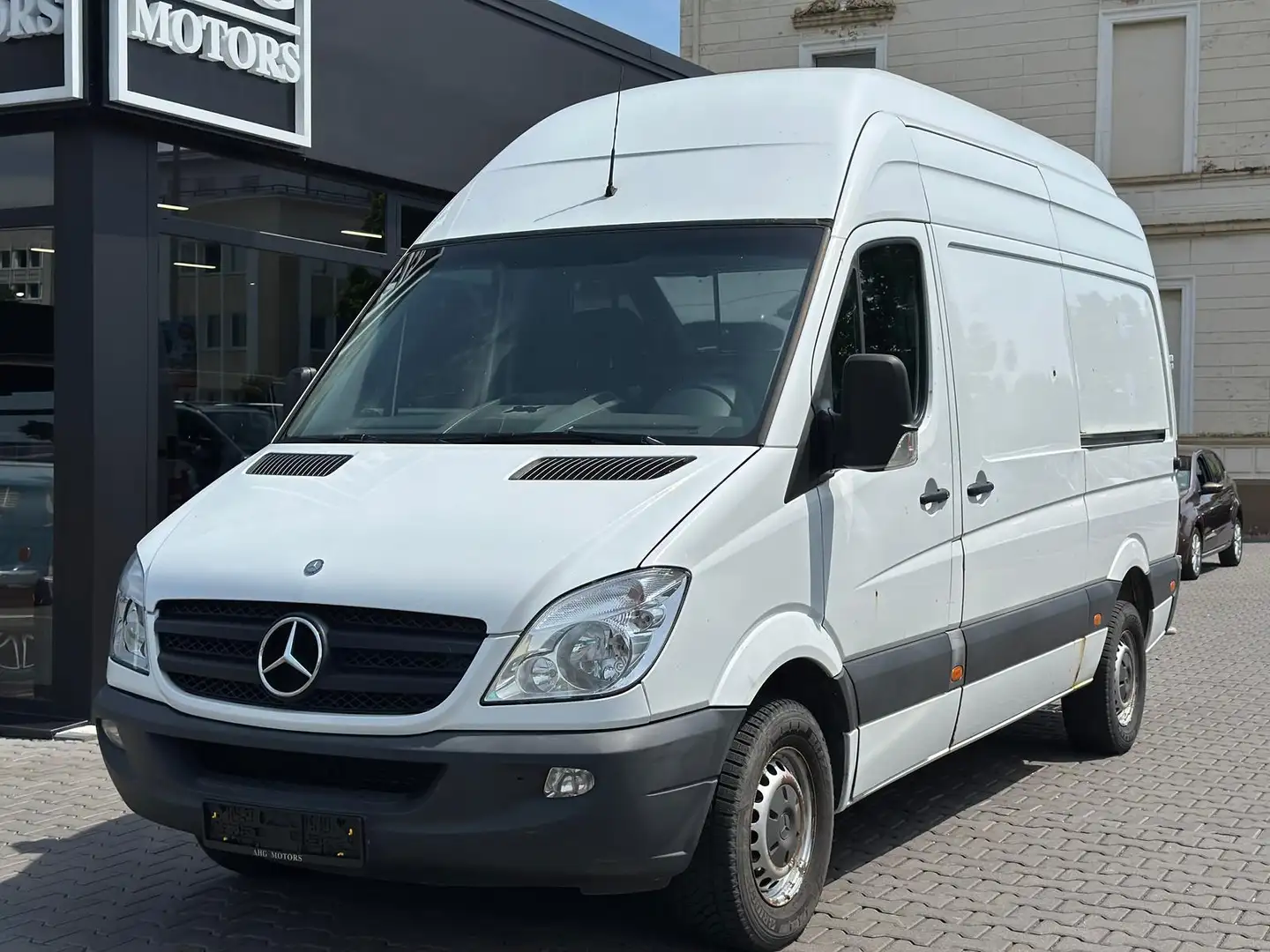 Mercedes-Benz Sprinter 319 V6 L2H3 Superhochdach 2x Schiebetür Klima 1.Ha Blanc - 1