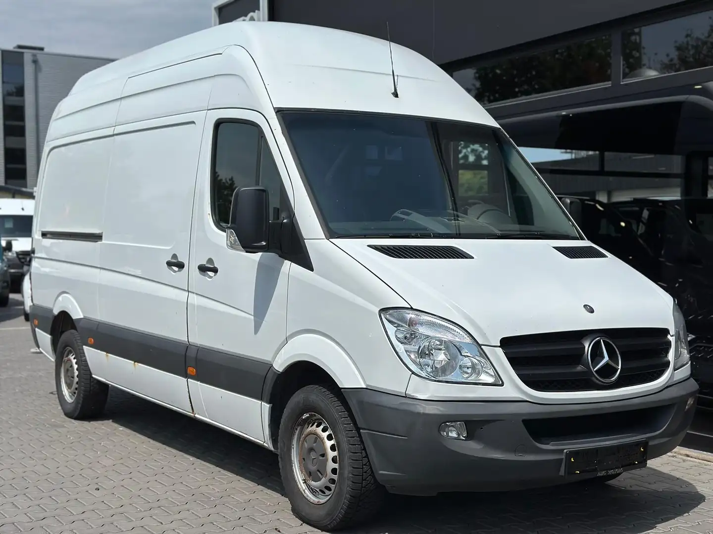 Mercedes-Benz Sprinter 319 V6 L2H3 Superhochdach 2x Schiebetür Klima 1.Ha Blanc - 2
