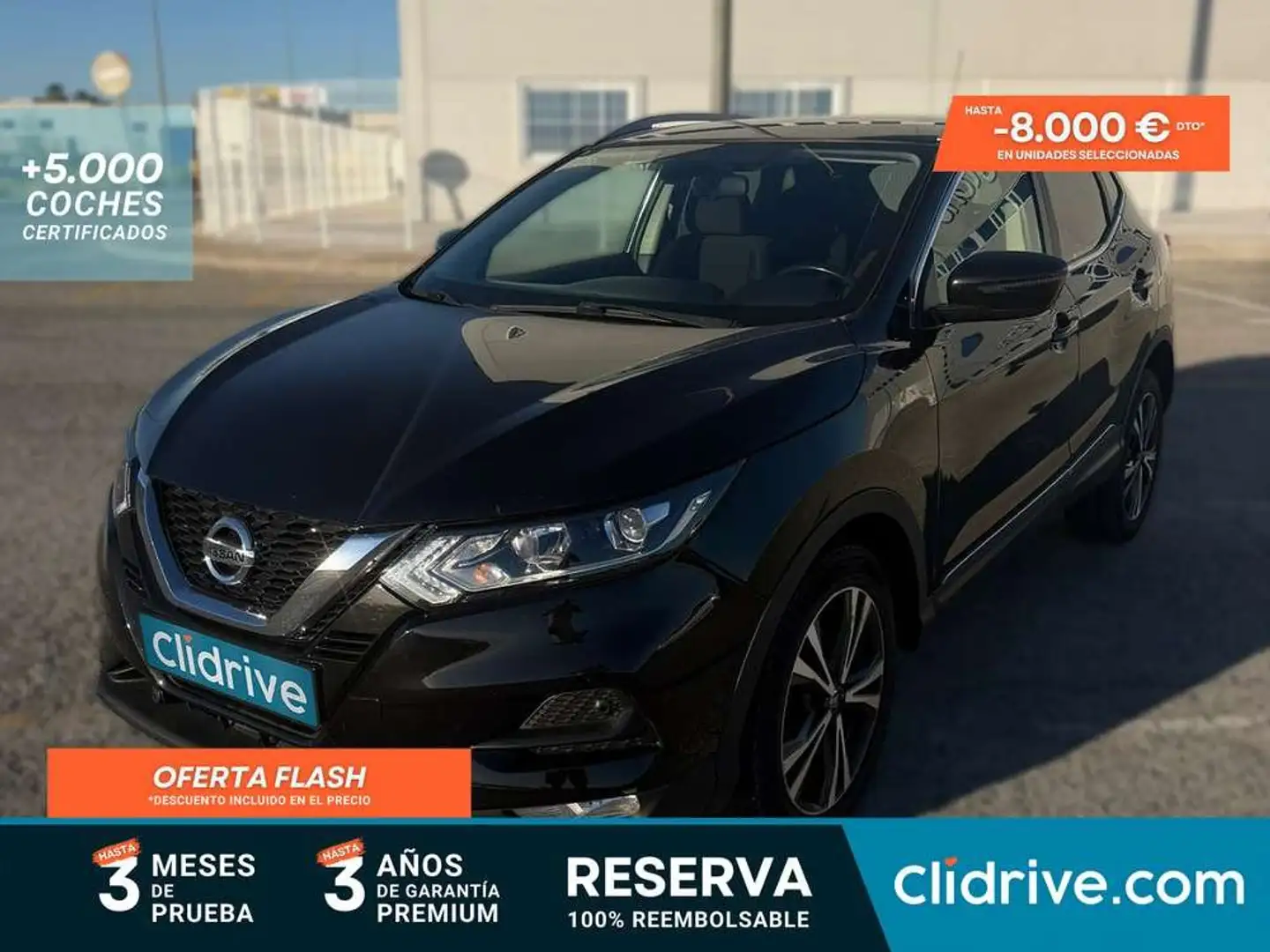 Nissan Qashqai DIGT 140 CV E6D NCONNECTA Negro - 2