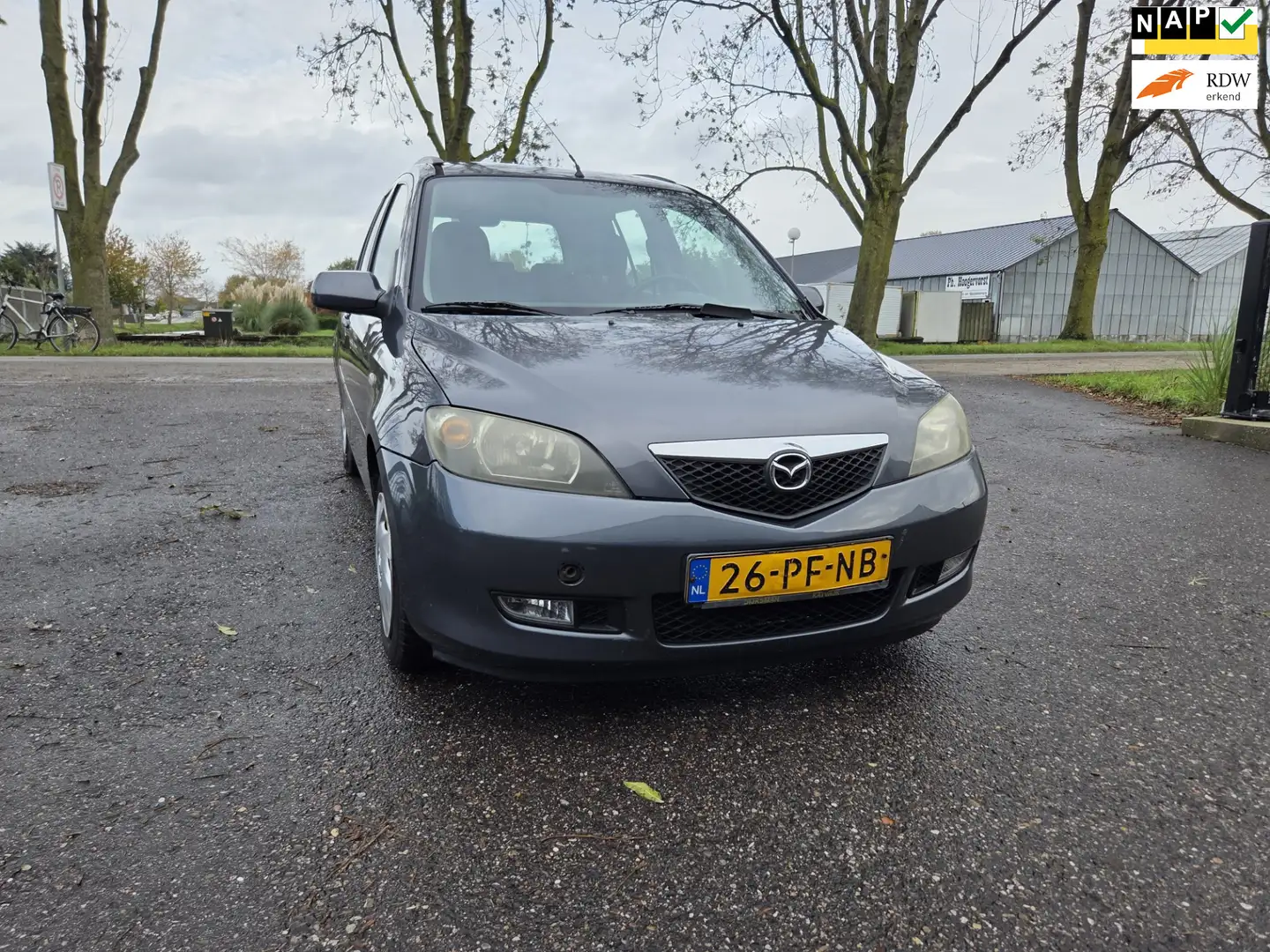 Mazda 2 1.4 Exclusive AUTOMAAT - AIRCO - ELEKCTRISCHE RAME Grau - 1