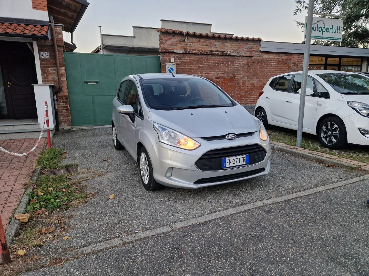 Ford B-Max 1.0 100CV "SOLO 27.400 km" Bluetooth, Fendinebbia Argent - 1