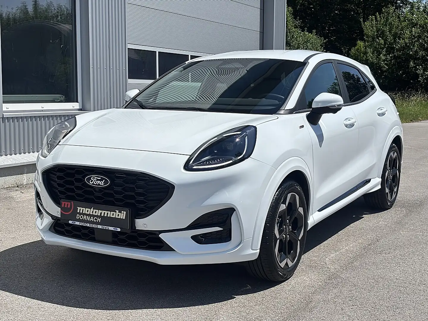 Ford Puma 1,0 EcoBoost Hybrid ST-Line X Aut. Weiß - 1