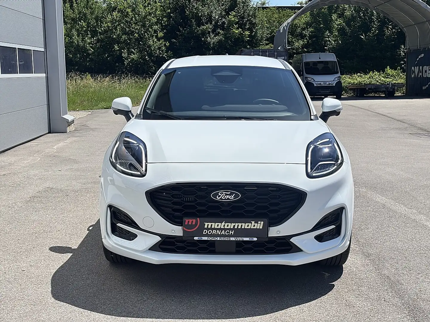Ford Puma 1,0 EcoBoost Hybrid ST-Line X Aut. Weiß - 2