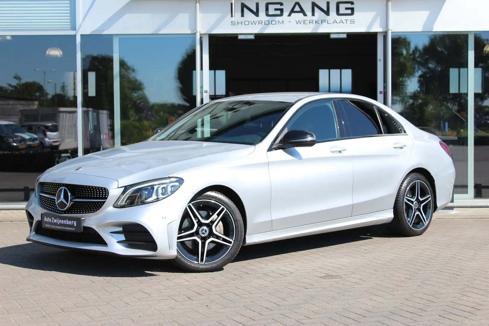 Mercedes-Benz C 200 d Business Solution AMG | Carplay | Camera | Cruis Grijs - 1
