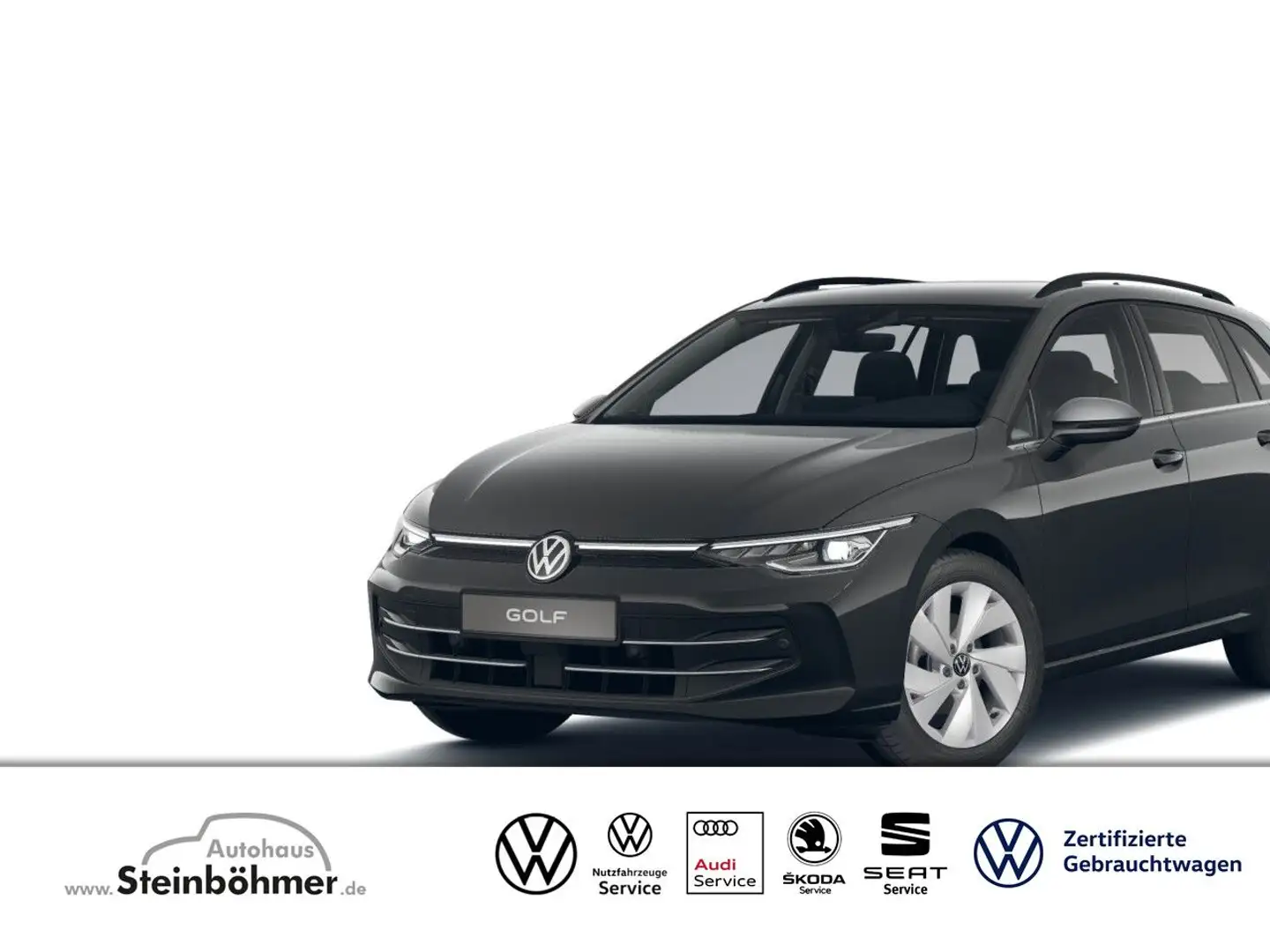 Volkswagen Golf Variant Style 1.5 TSI SideAssist RearView LED Grijs - 1