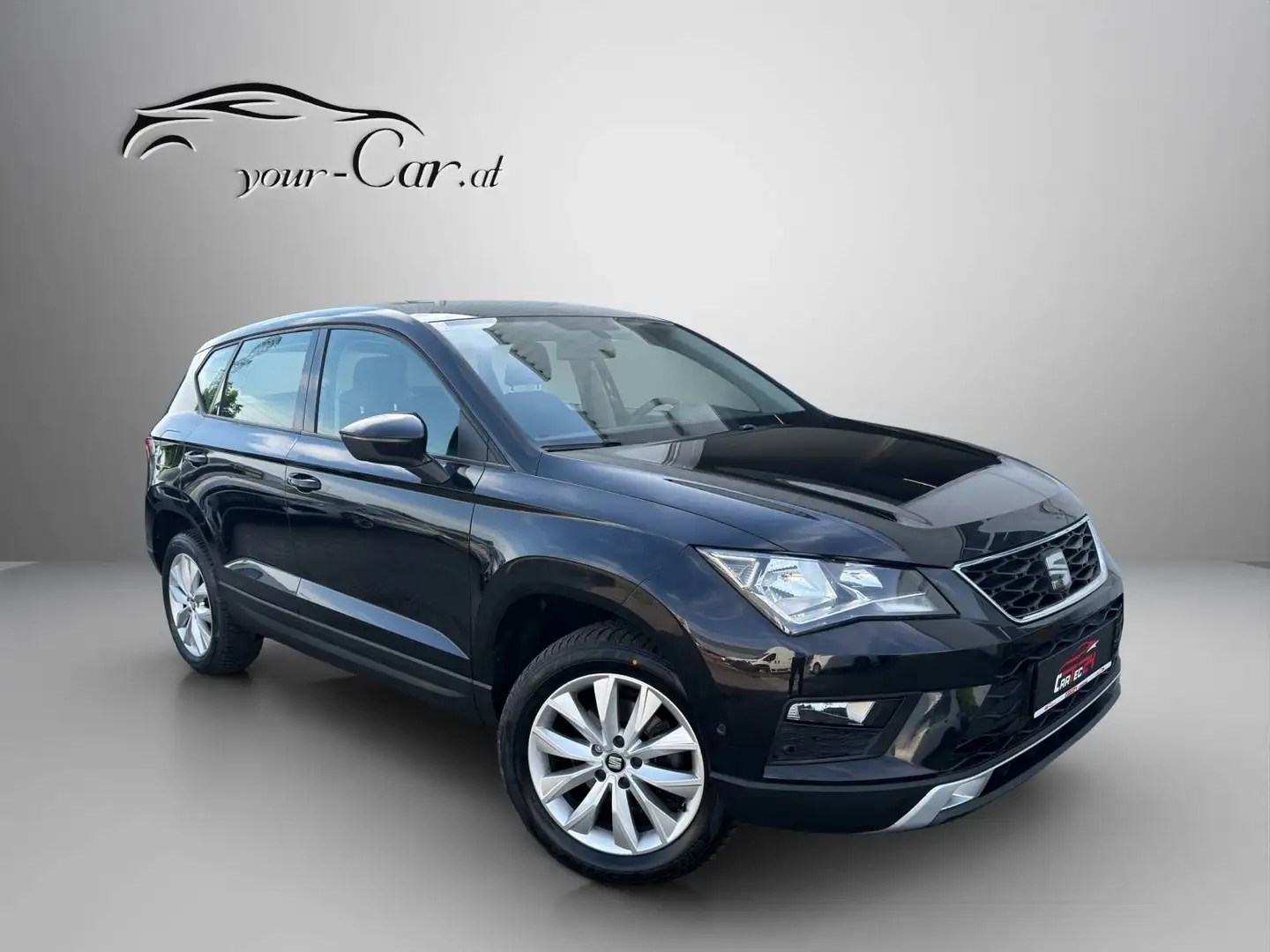 SEAT Ateca 1,6 Style TDI DSG *AHK, NBA, PA* Schwarz - 1