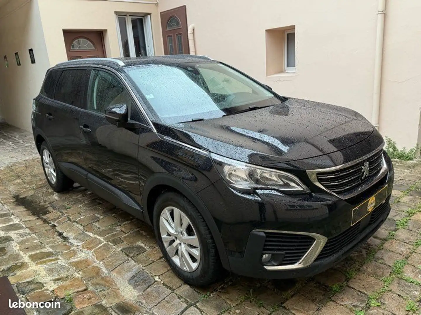 Peugeot 5008 1.6L HDI 120cv 7place suv boîte auto Noir - 2