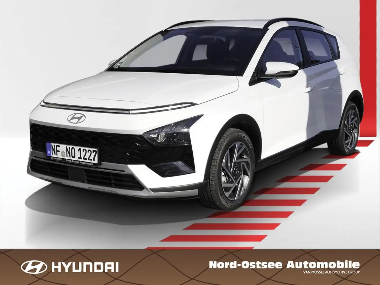 Hyundai BAYON Trend KomfortP CarPlay Navi Kamera SHZ LHZ Wit - 1