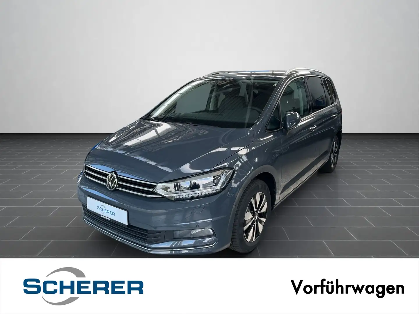 Volkswagen Touran MOVE 1.5TSI ED/NavI/DSG/AHK/Rear V./uvm. Gris - 1