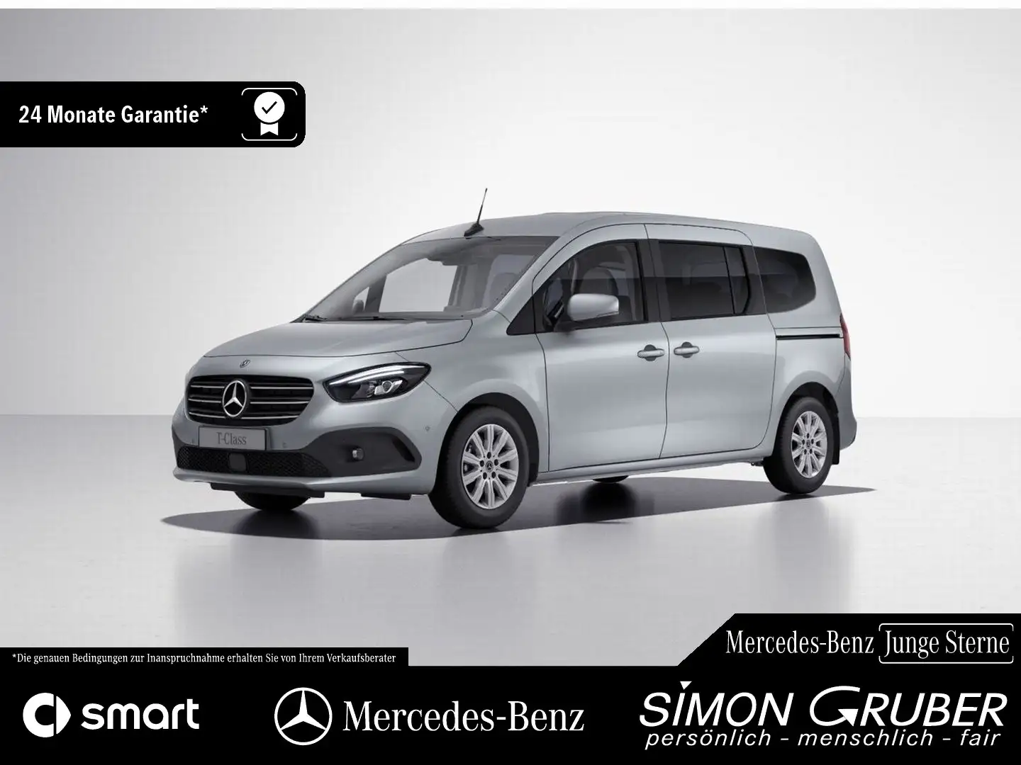 Mercedes-Benz T-Class T 180 lang Progressive Automatik Navi AHK 7Sitze Silber - 1