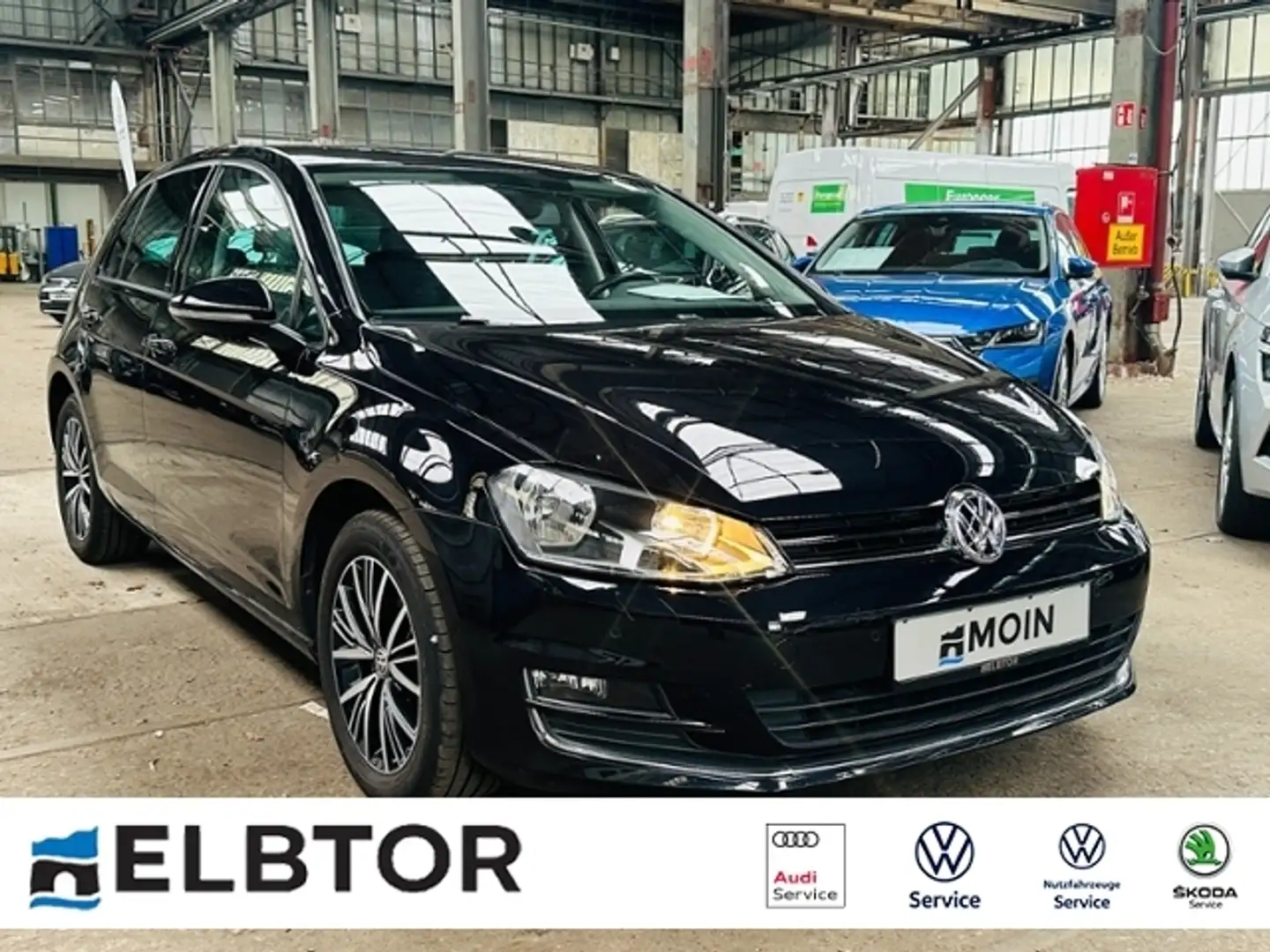 Volkswagen Golf VII 1.4 TSI Allstar KLIMA NAVI PDC SITZHZ FSA Noir - 1