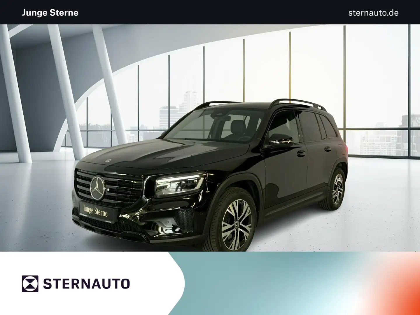 Mercedes-Benz GLB 220 GLB 220 d 4M Progressive AHK Night AppleCarPlay Noir - 1