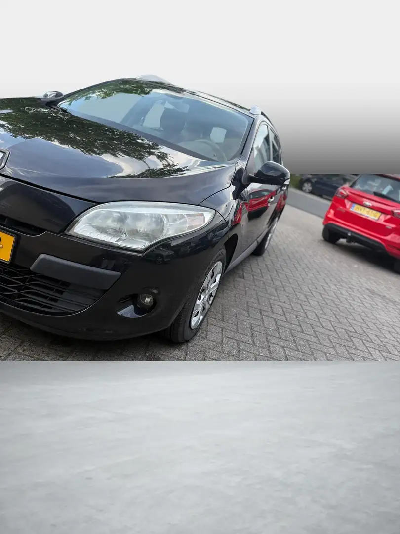 Renault Megane Estate 1.6 Expression Zwart - 2