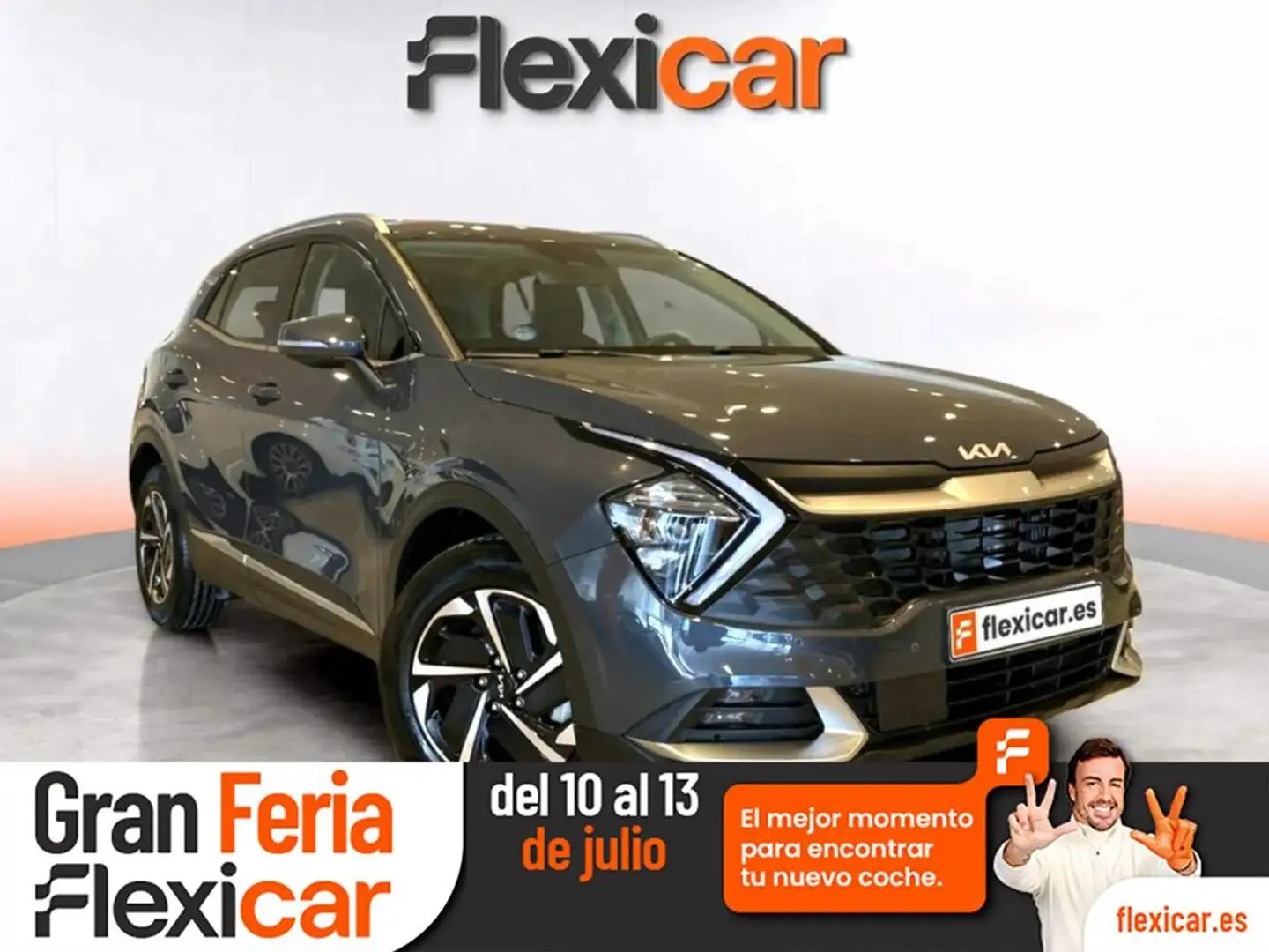 Kia Sportage 1.6 CRDi MHEV 136CV GT-line 4x2 DCT Gris - 1