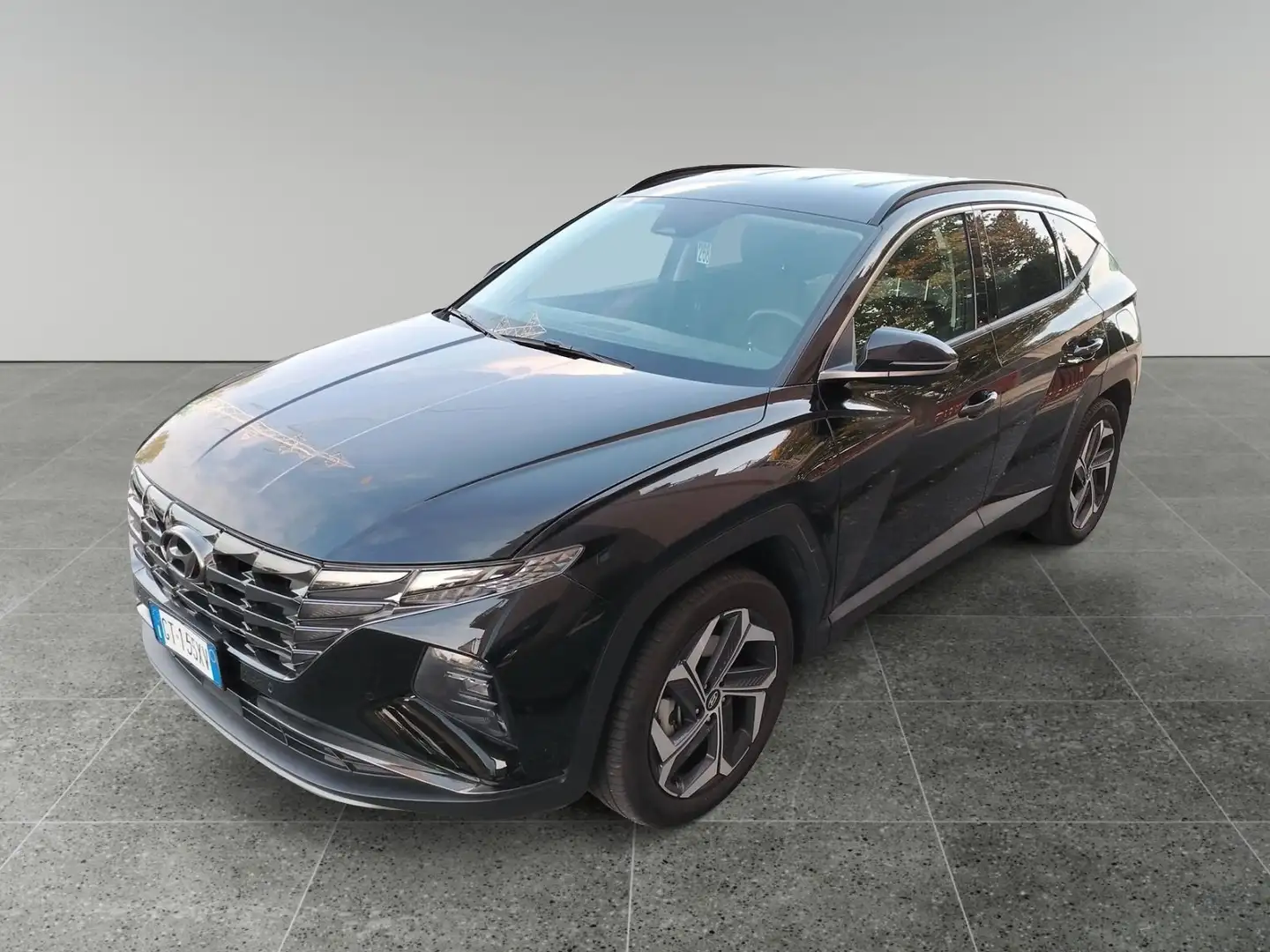 Hyundai TUCSON Tucson 1.6 HEV aut.Exellence Zwart - 1