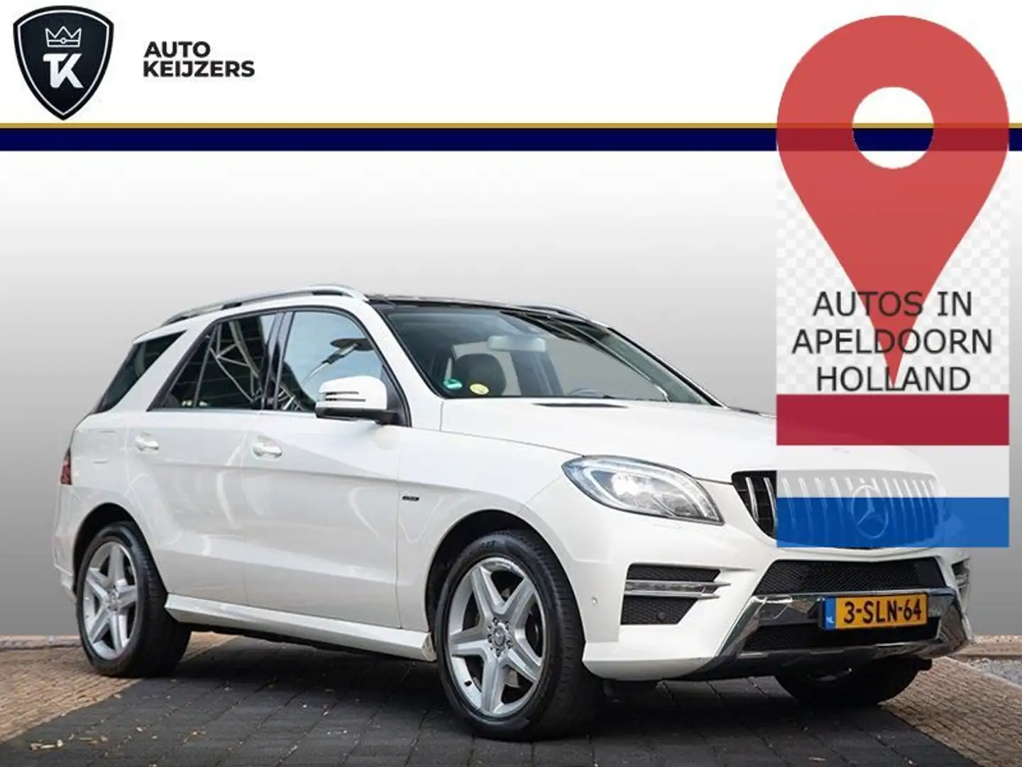 Mercedes-Benz ML 250 M-Klasse BlueTEC AMG Pano leder 20 Inch P Biały - 1