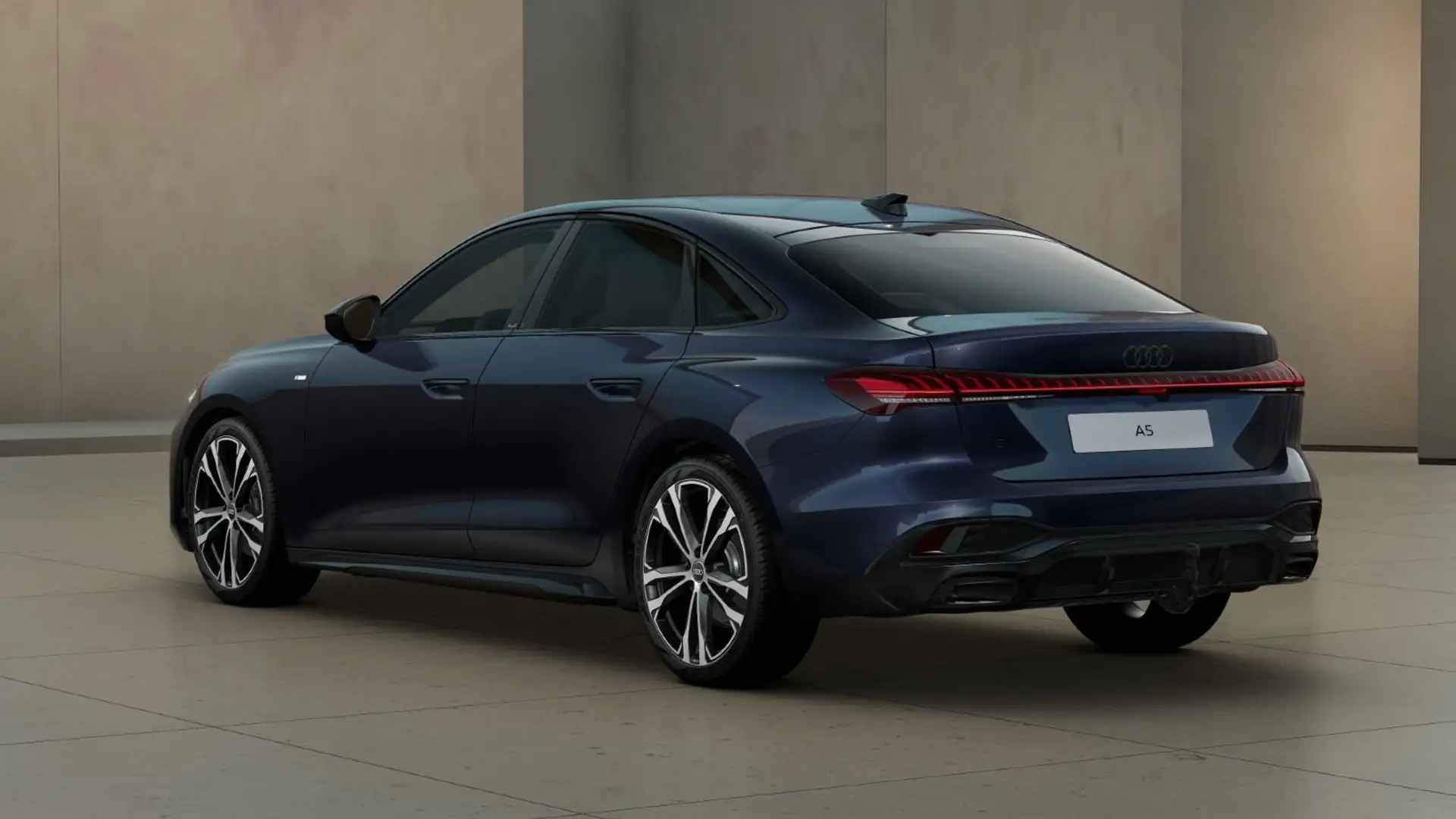 Audi A5 TFSI S-tronic | Tech,AHK,ACC Blau - 2
